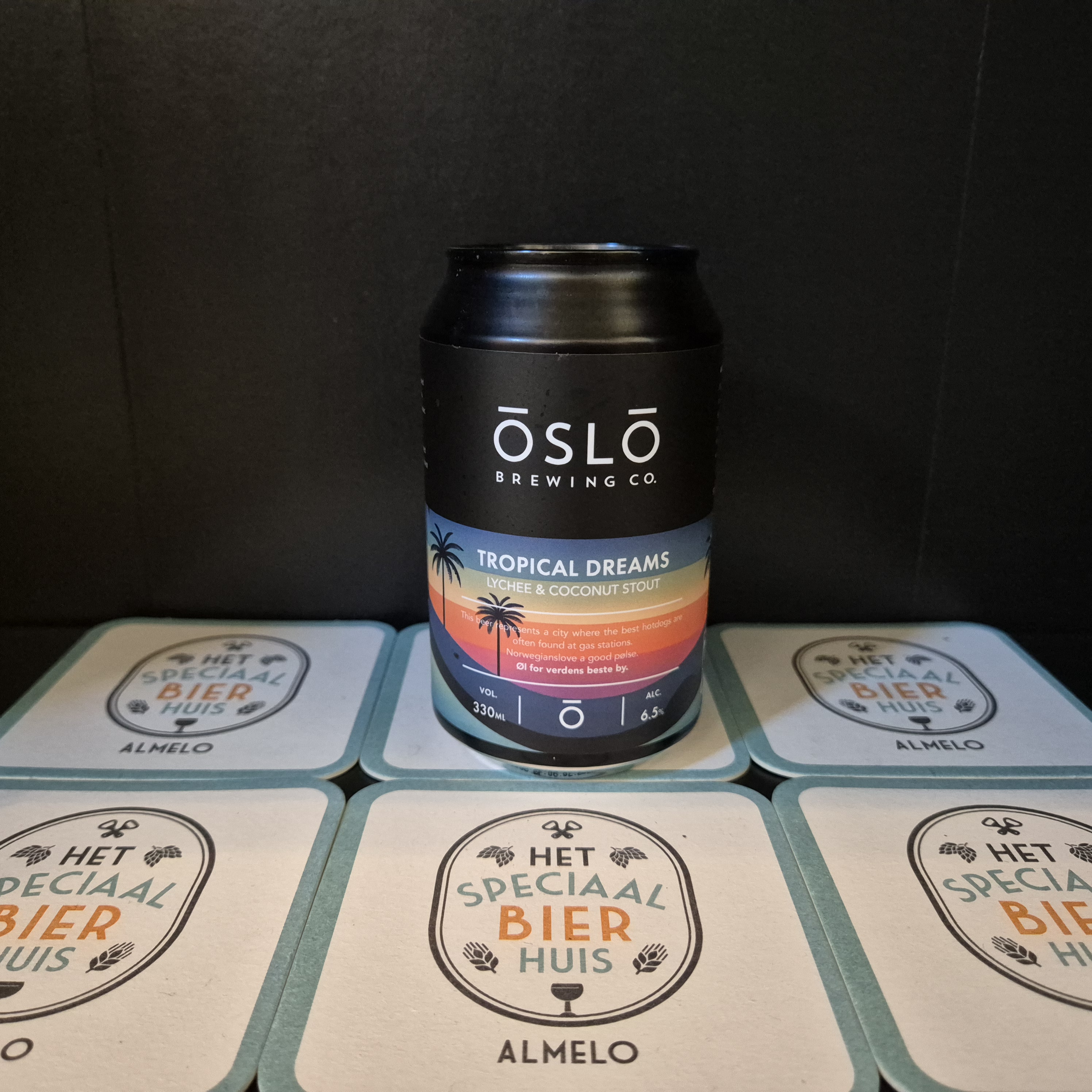 Oslo Tropical Dreams Lychee & Coconut Stout - 330ml - 6,5%