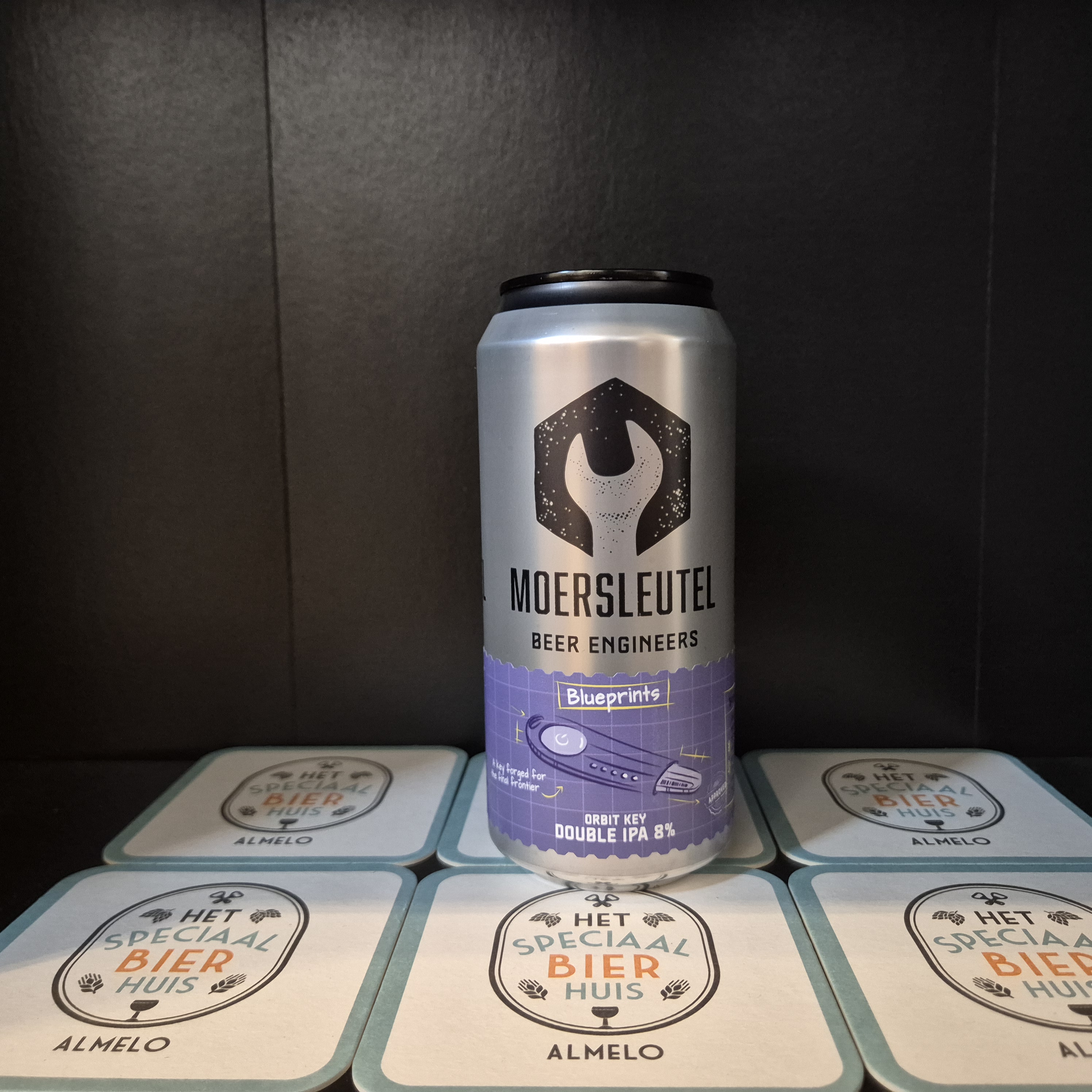 Moersleutel Blueprints Orbit Keys Double IPA - 440ml - 8% 