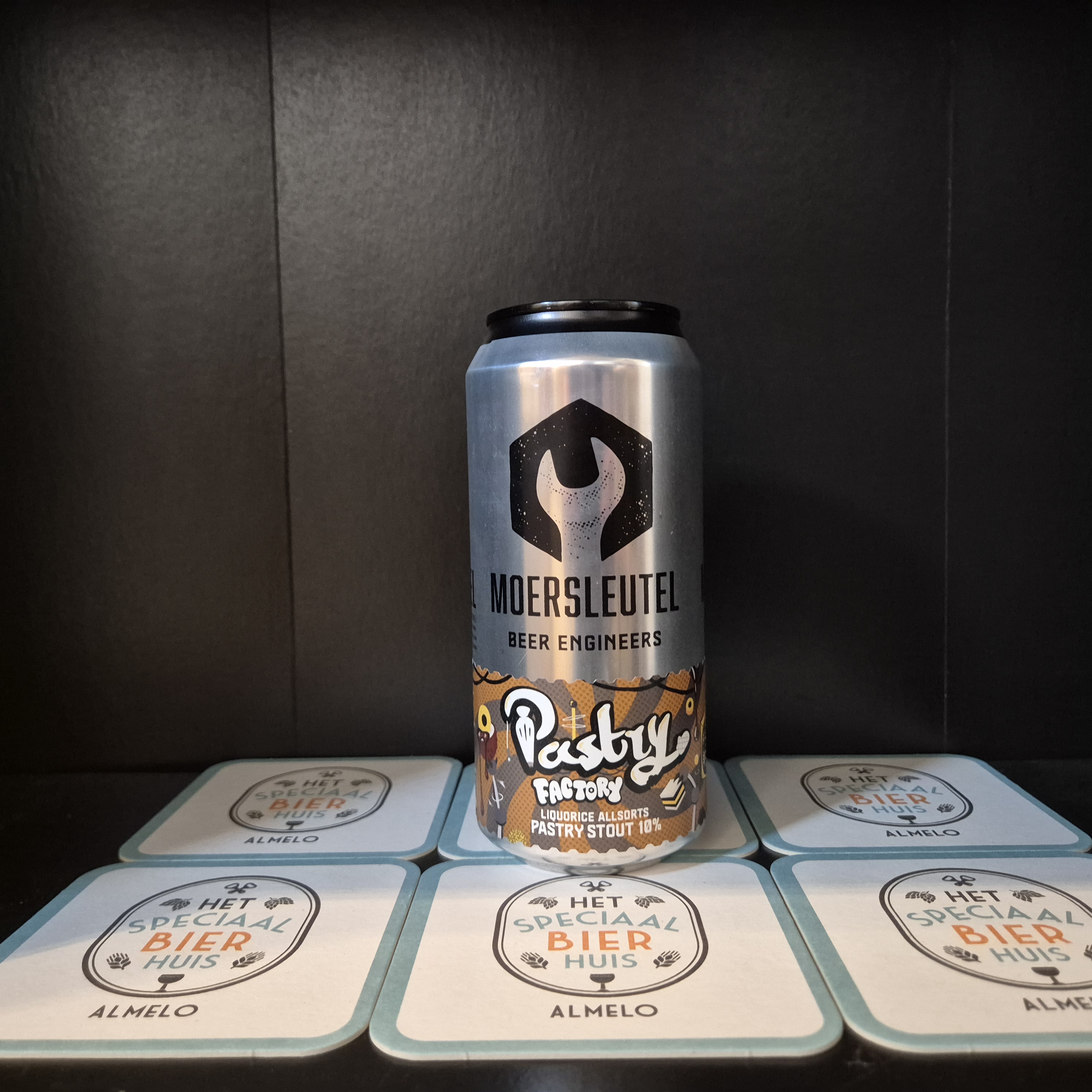 Moersleutel Pastry Factory Liquorice Allsorts Pastry Stout - 440ml - 10%