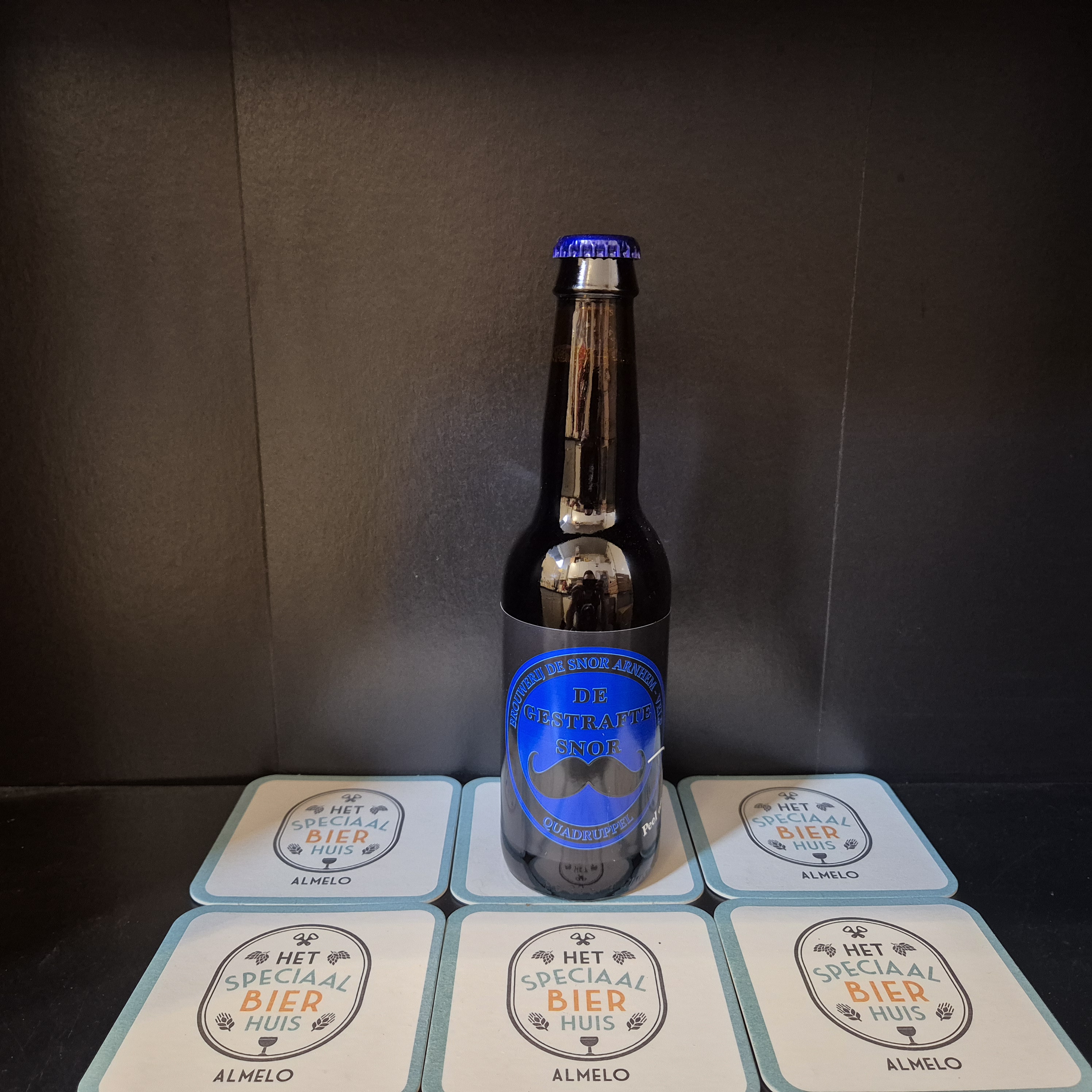 Brouwerij De Snor De Gestrafte Snor Quadrupel - 330ml - 9,6%
