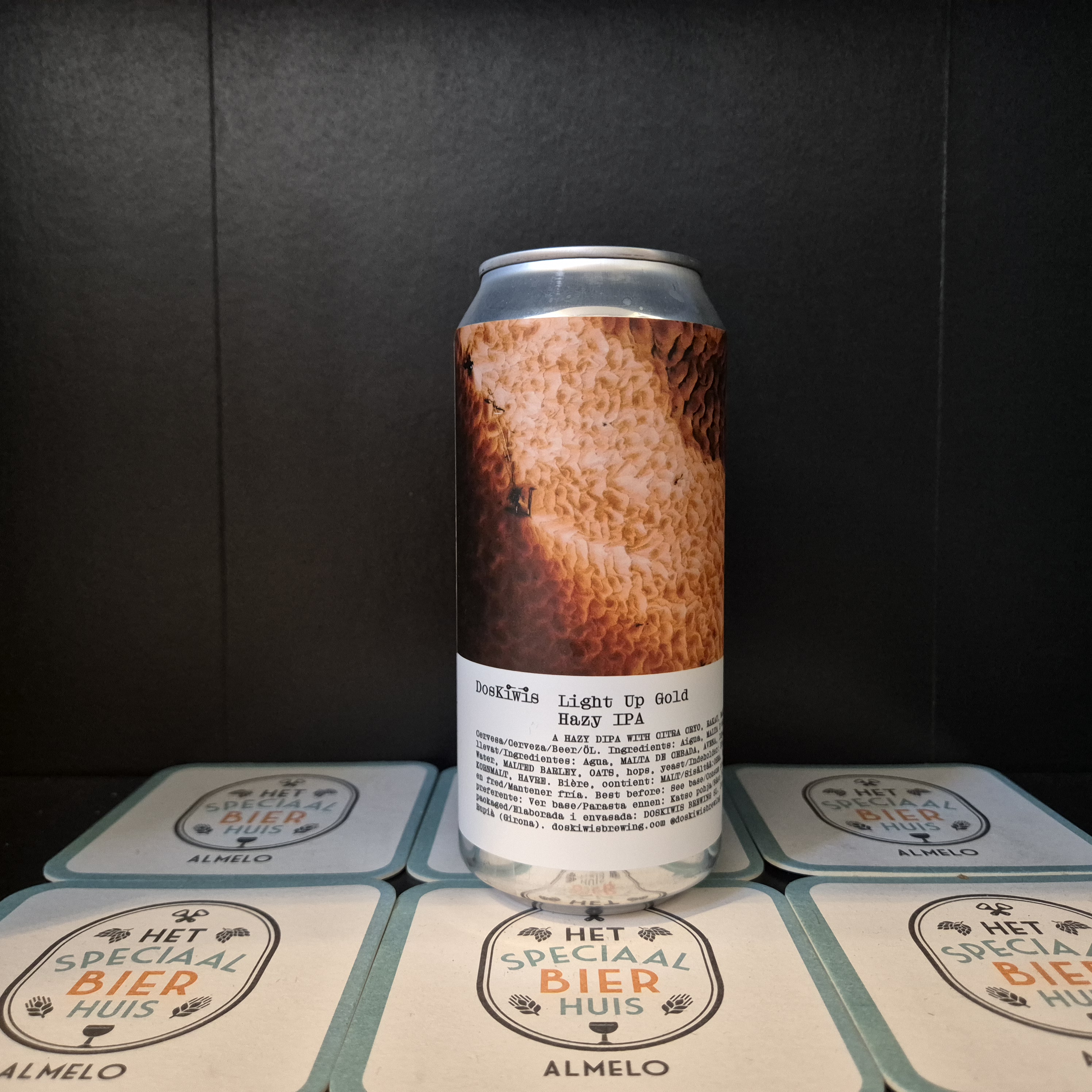 Doskiwis Light Up Gold | Hazy DIPA - 440ml -  8%