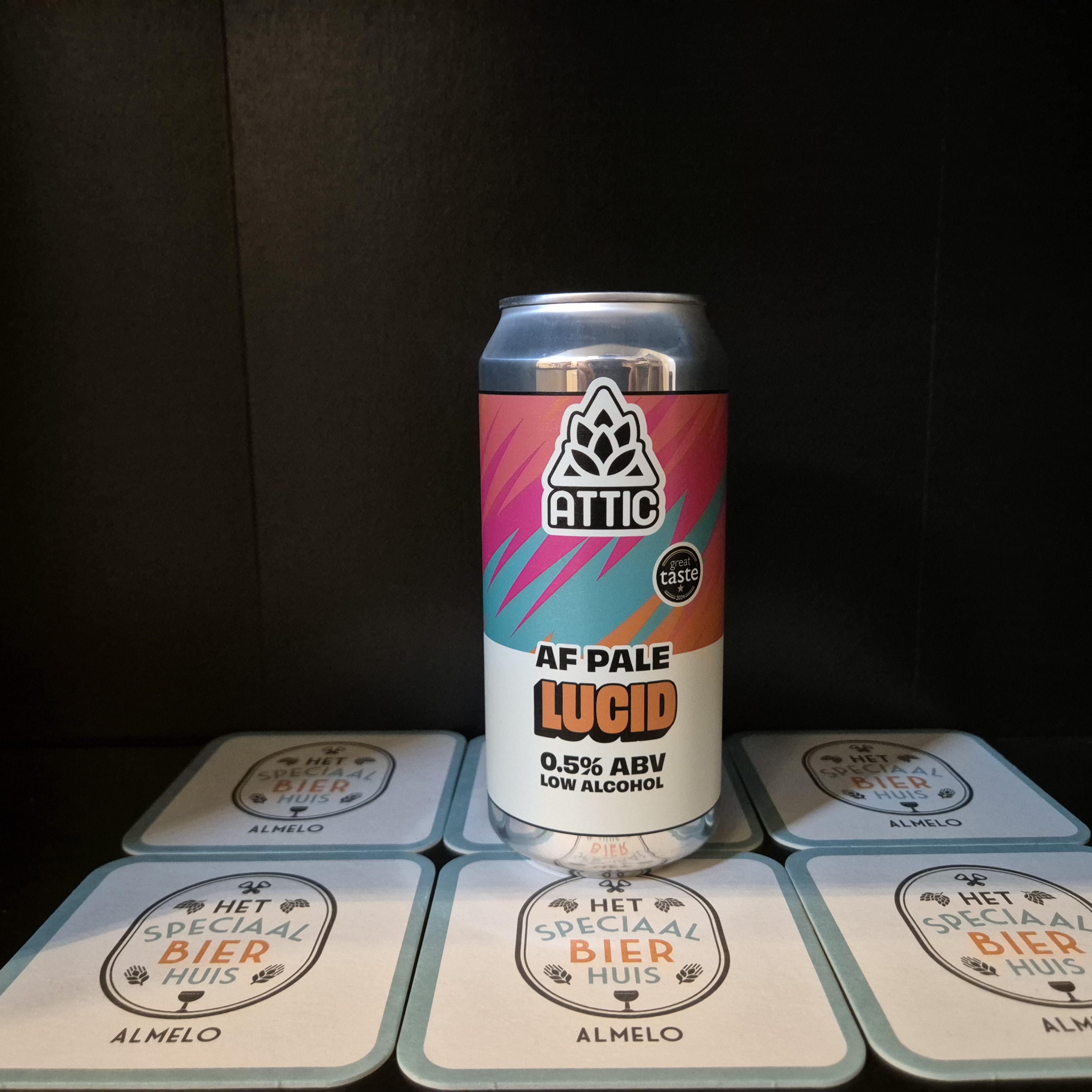 Attic Brew Co. Lucid (alcoholvrij 0,5%) - 440ml can - 0,5%