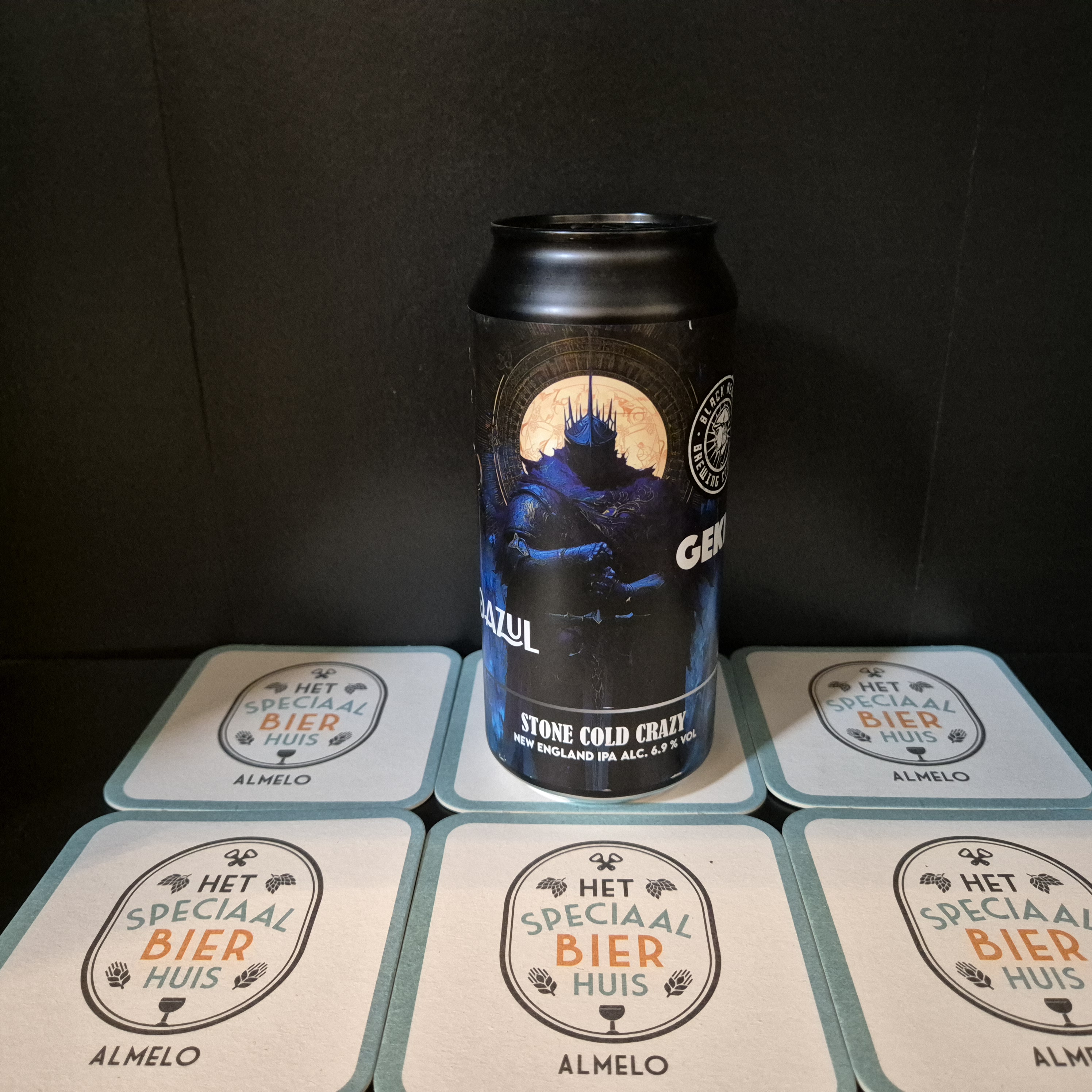 Black Rebel Brewing Stone Cold Crazy New england IPA - 440ml - 6,9% - Afbeelding 2