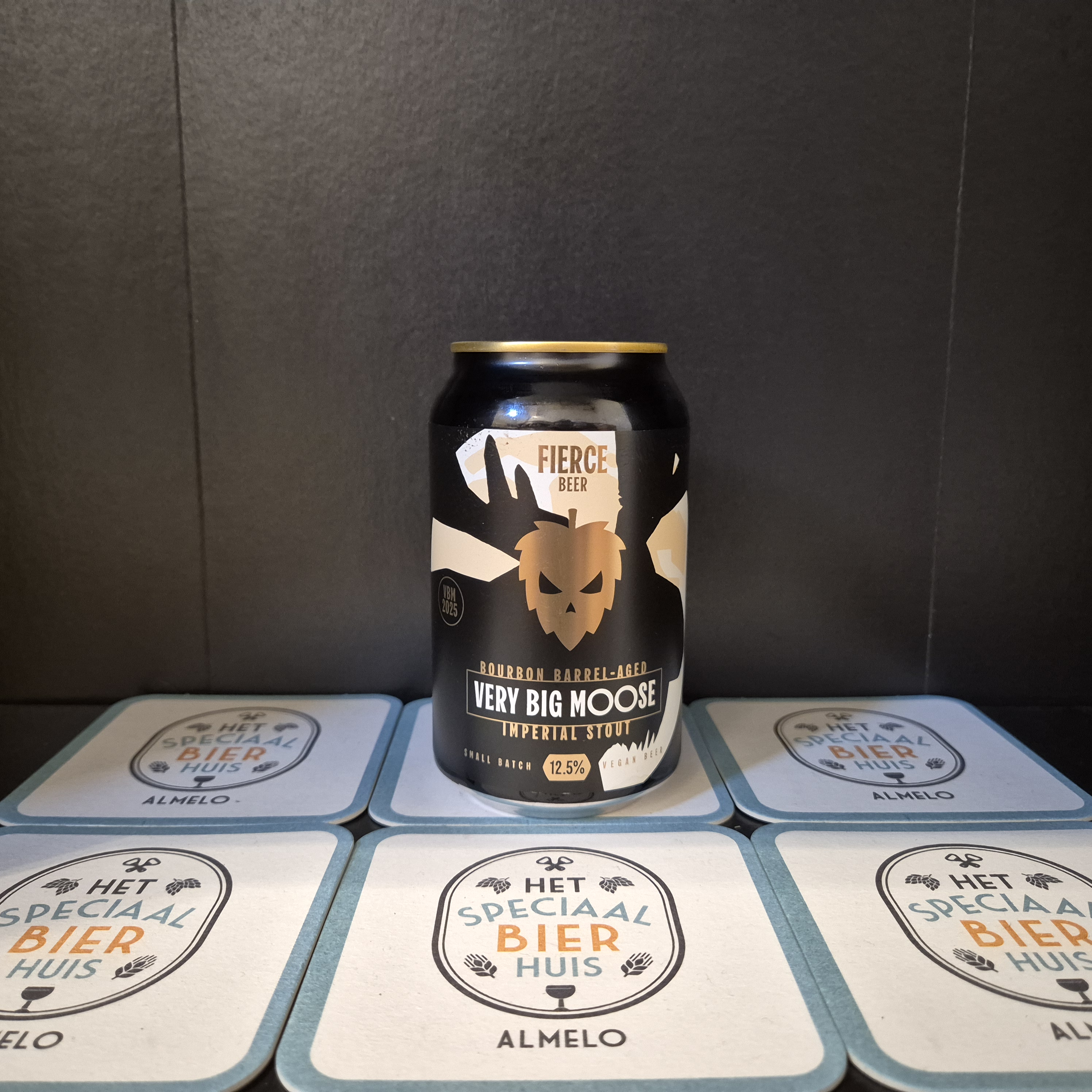 Fierce Beer Very Big Moose Bourbon BA Imperial Stout - 330ml - 12,5%