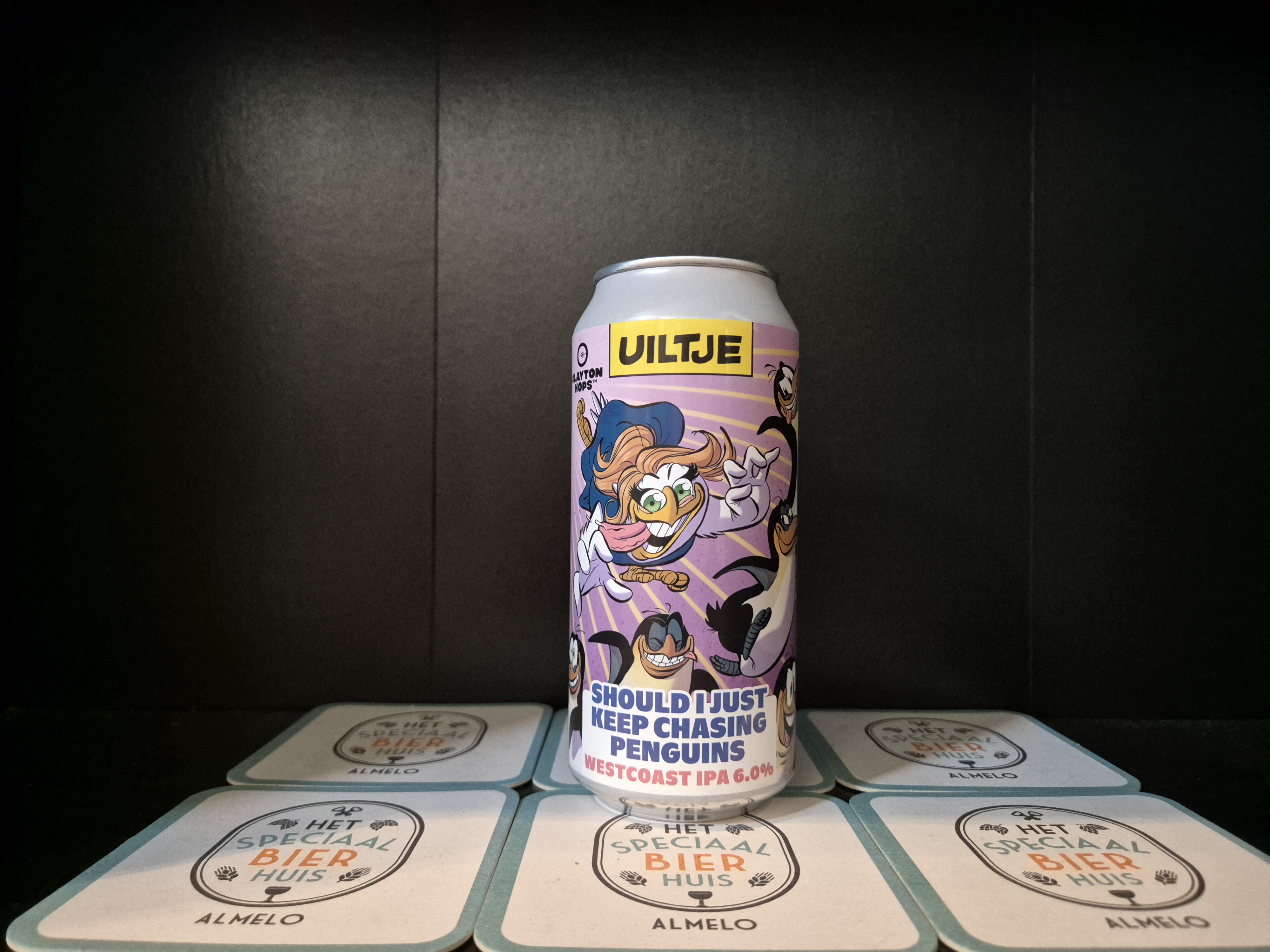 Uiltje Should I Just Keep Chasing Penguins Westcoast IPA - 440ml - 6%