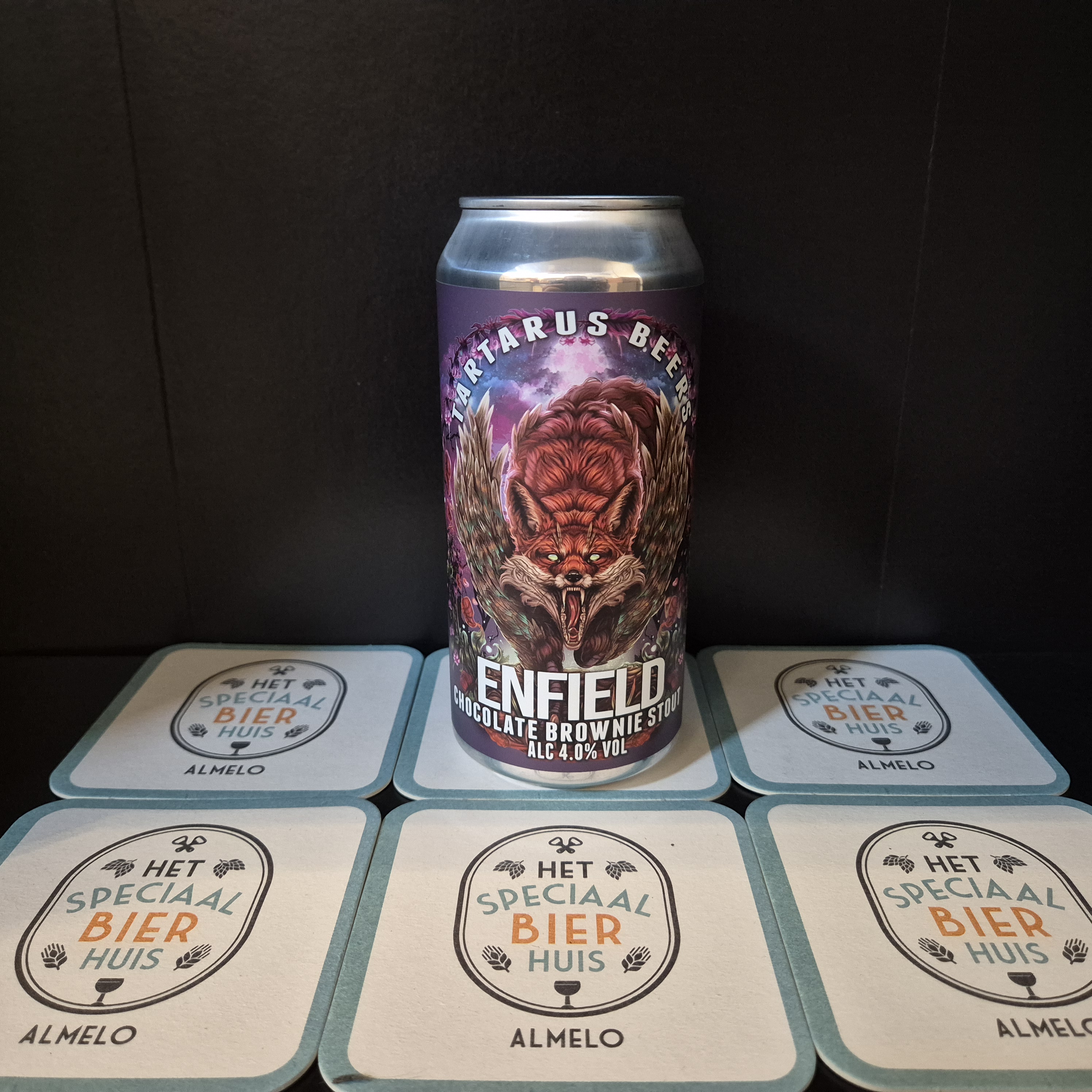 Tartarus Beers Enfield Chocolate Brownie Stout - 440ml - 4,0%