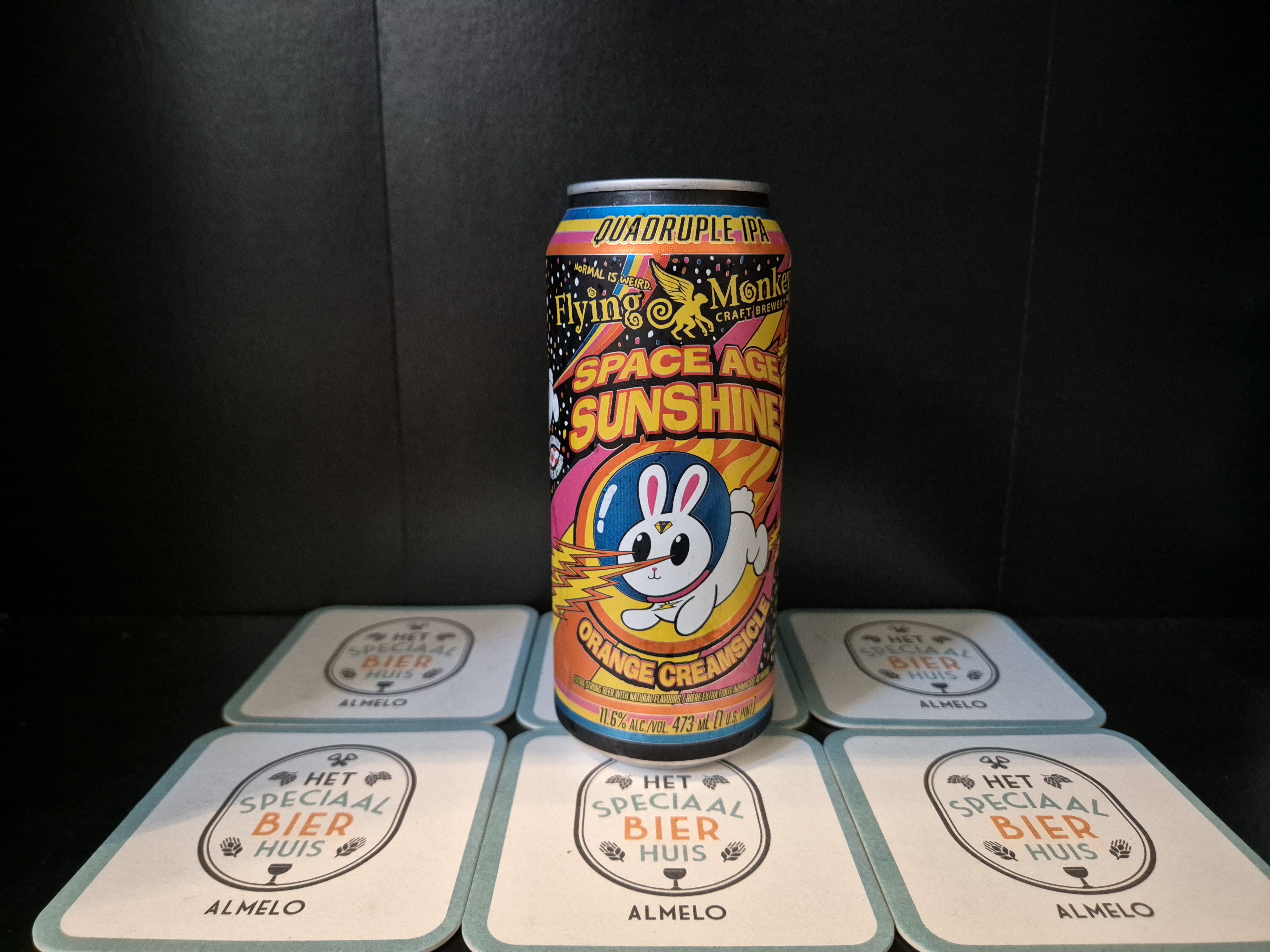 Flying Monkeys  Space Age Sunshine QIPA - 473ml - 11,6%