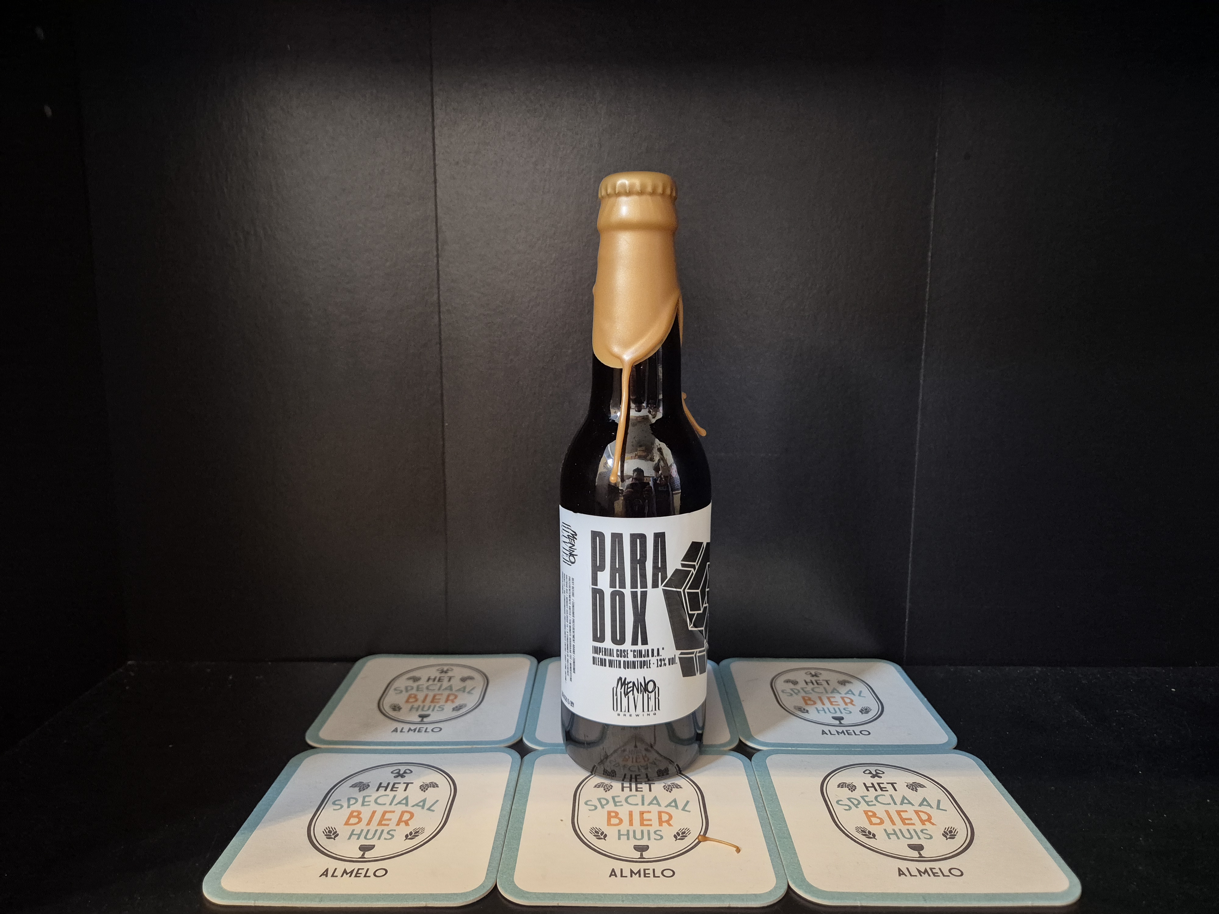 Menno Olivier Paradox Imperial Gose "Ginja B.A." Blend With Quintuple - 330ml - 13%