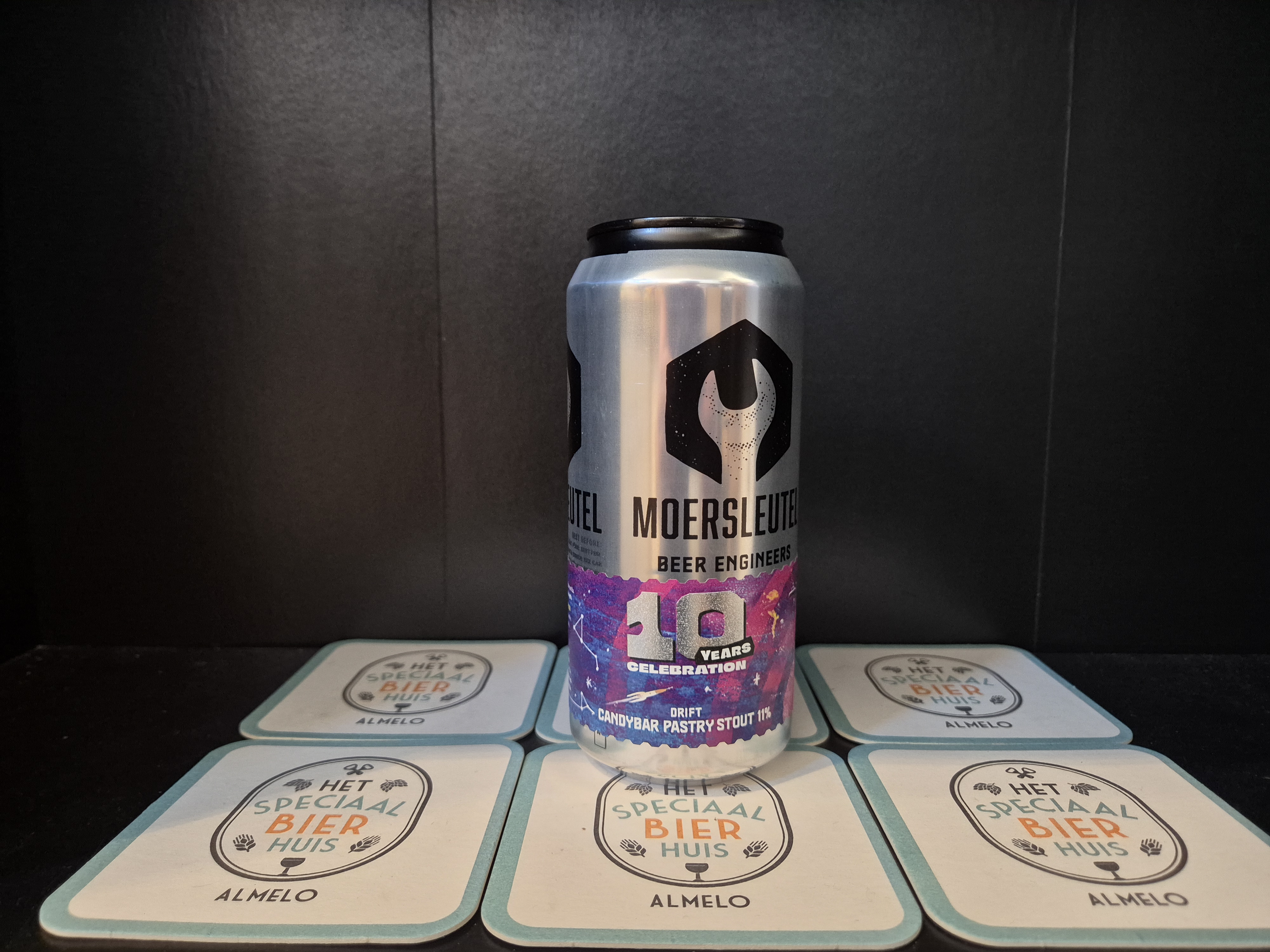 Moersleutel 10 Years Celebration: Drift Candybar Pastry Stout - 440ml - 11%