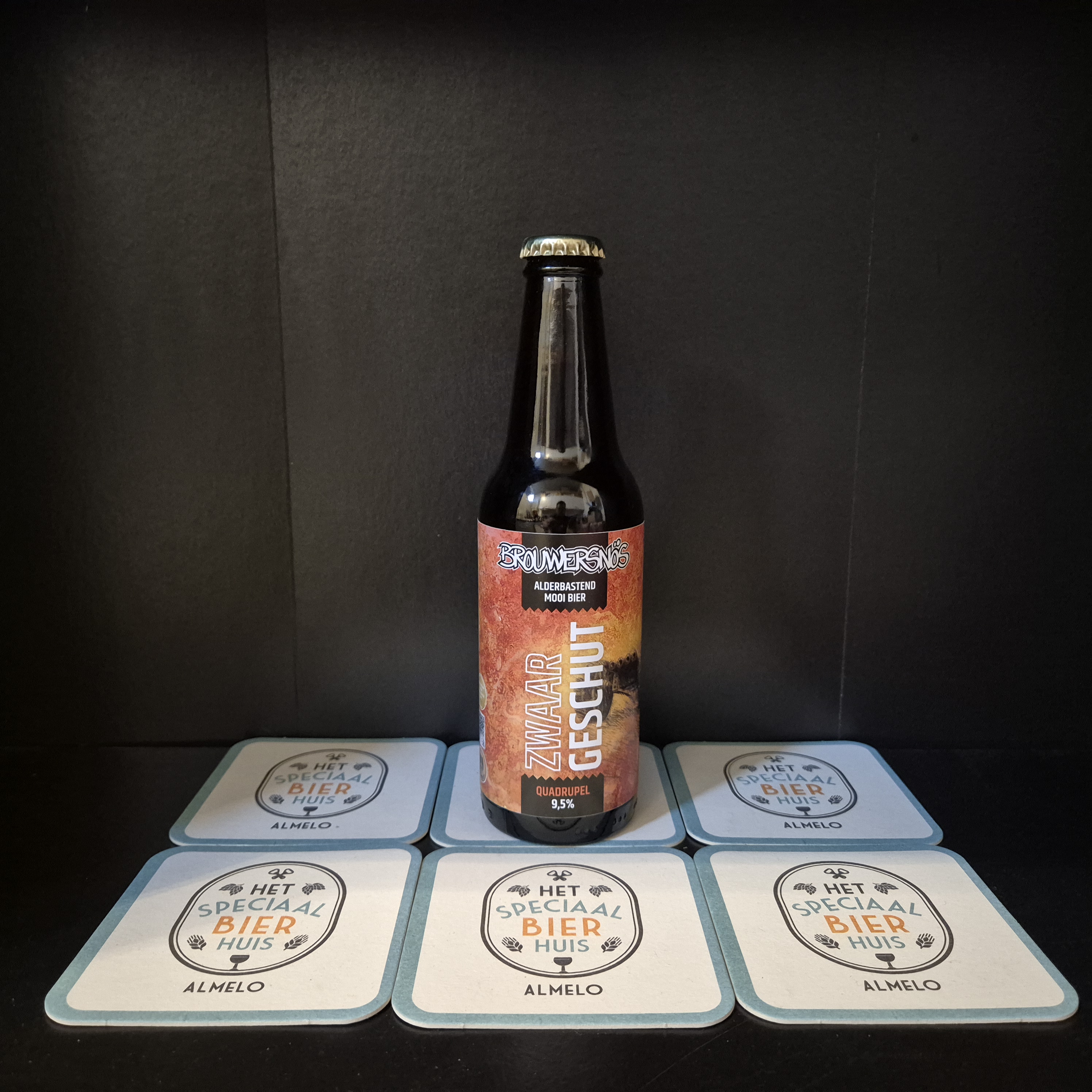 Brouwersnos Zwaar Geschut Quadrupel - 300ml - 9,5%