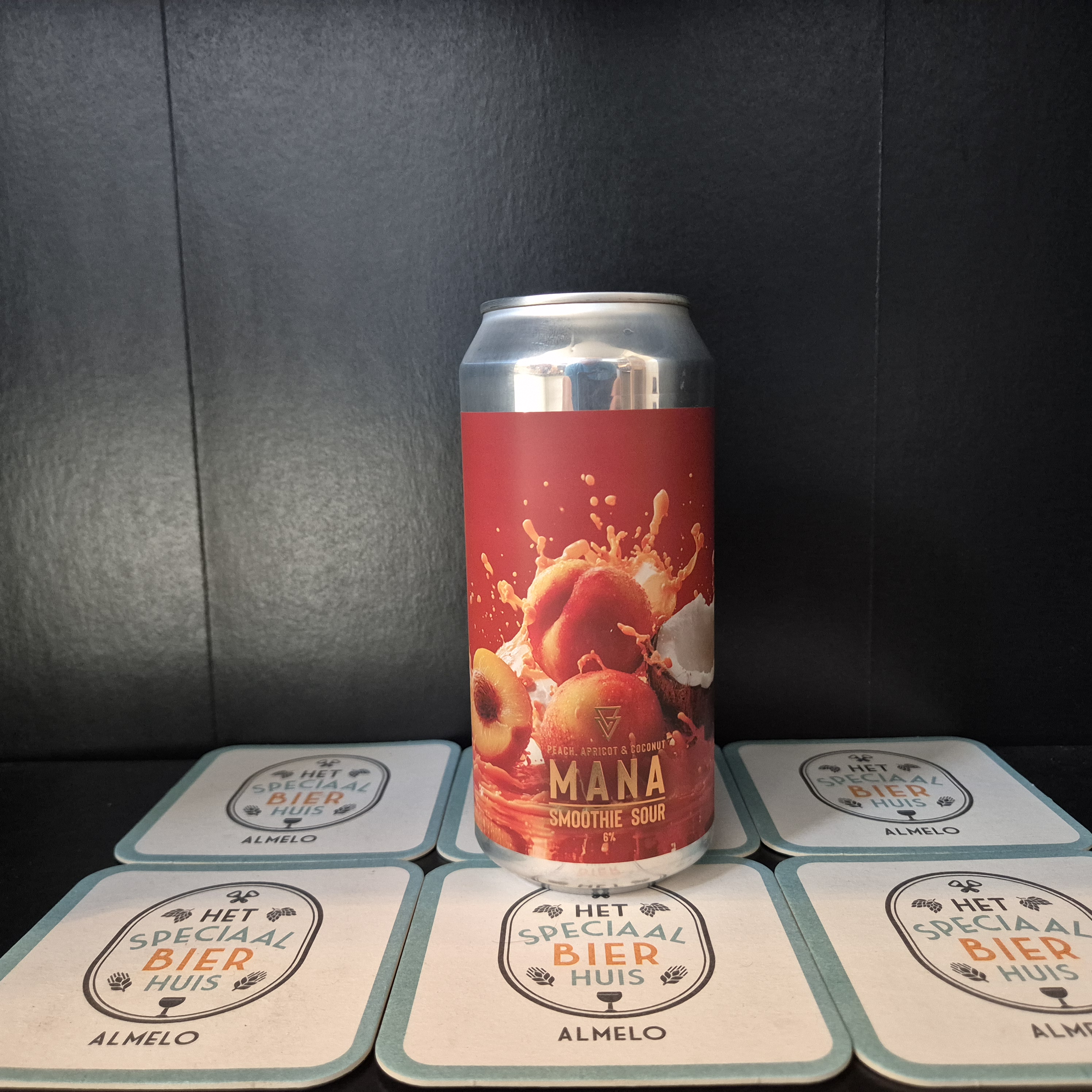 Azvex Mana Peach, Apricot & Coconut Smoothie Sour - 440ml - 6%