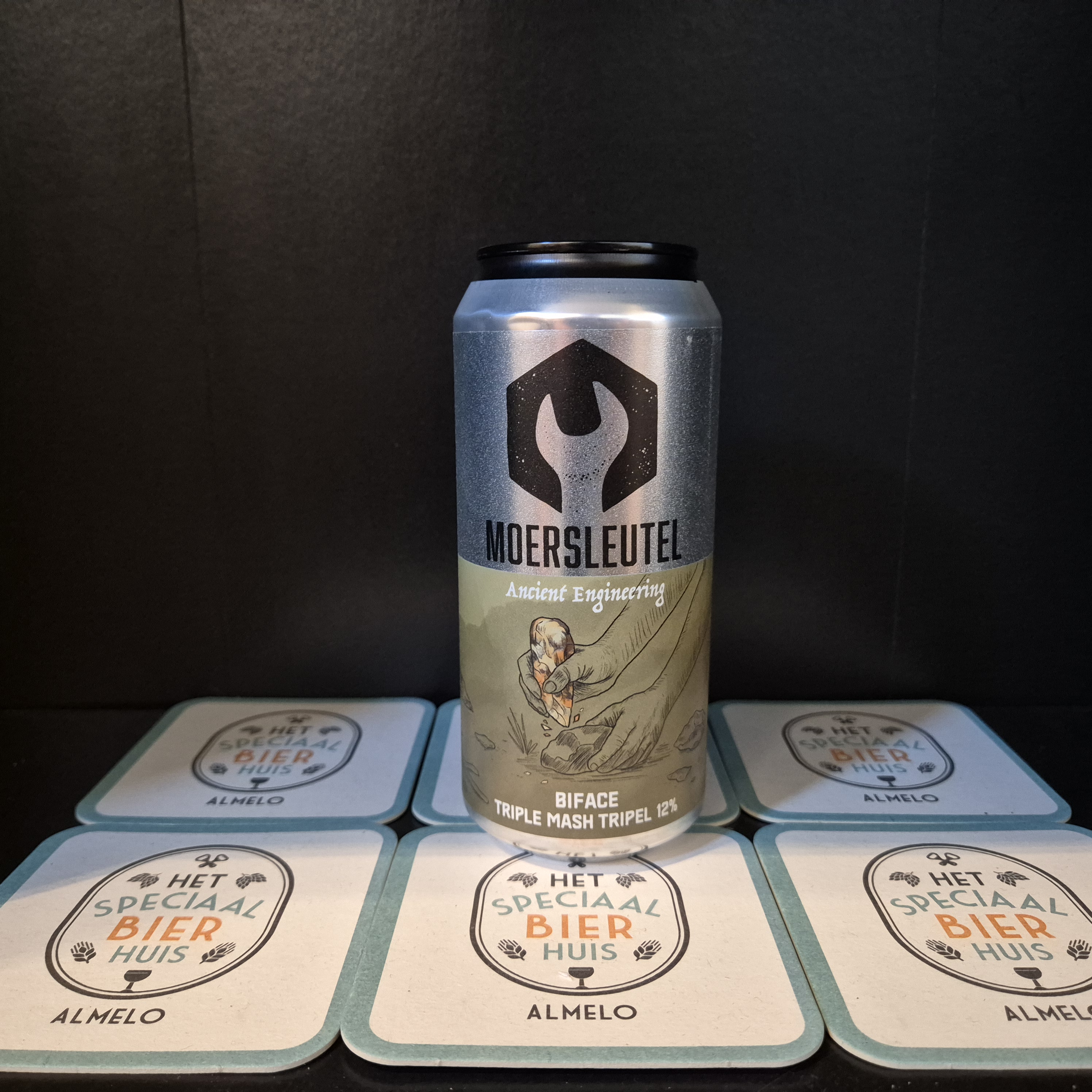 Moersleutel Ancient Engineering Biface Triple Mash Tripel - 440ml - 12%