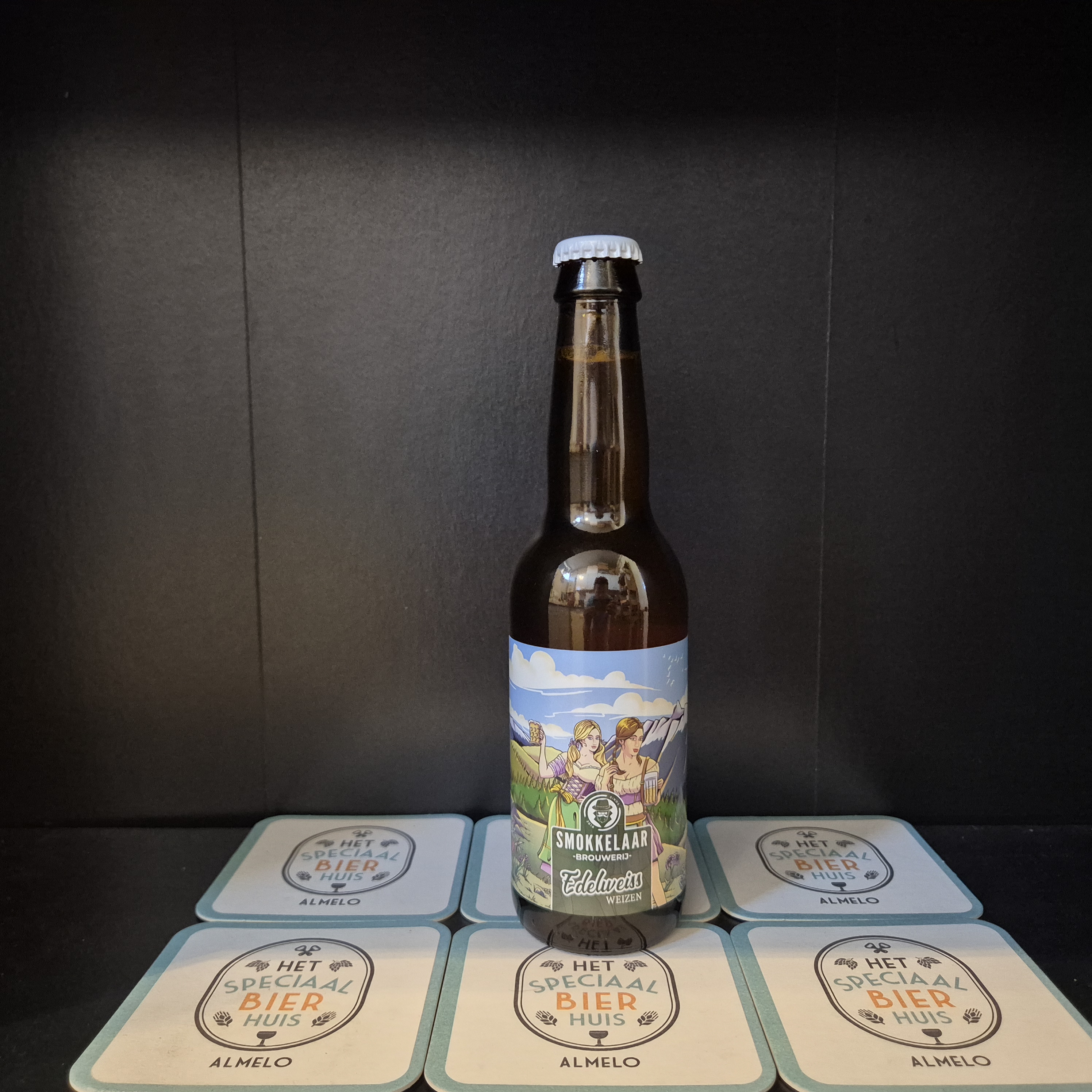 Smokkelaar Edelweiss Weizen - 330ml - 5,5%