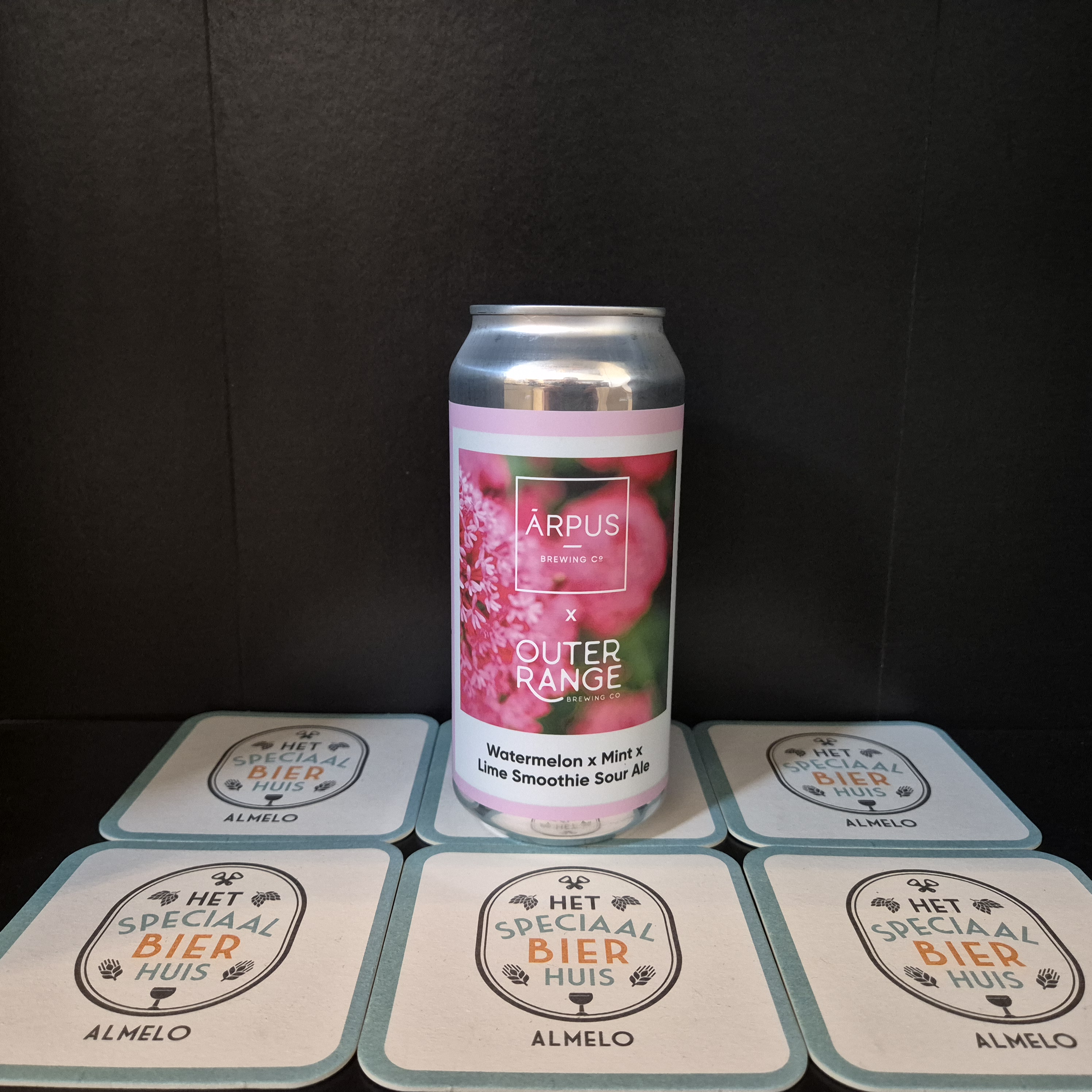 Arpus Collab Outer Range Brewing Co Watermelon x Mint x Lime Smoothie Sour Ale - 440ml - 4.5 %