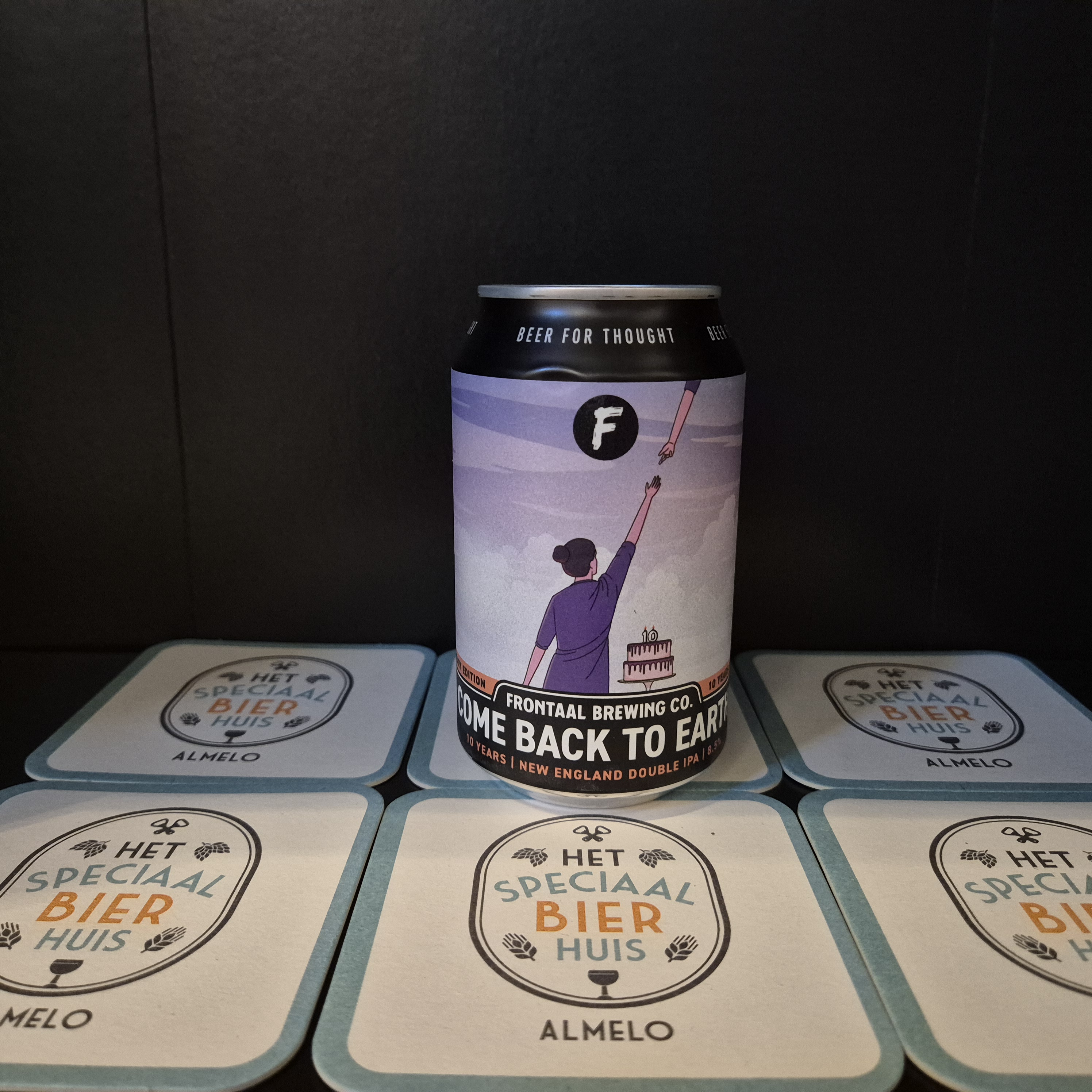 Frontaal Come Back To Earth 10 Years New England Double IPA - 330ml - 8,5%