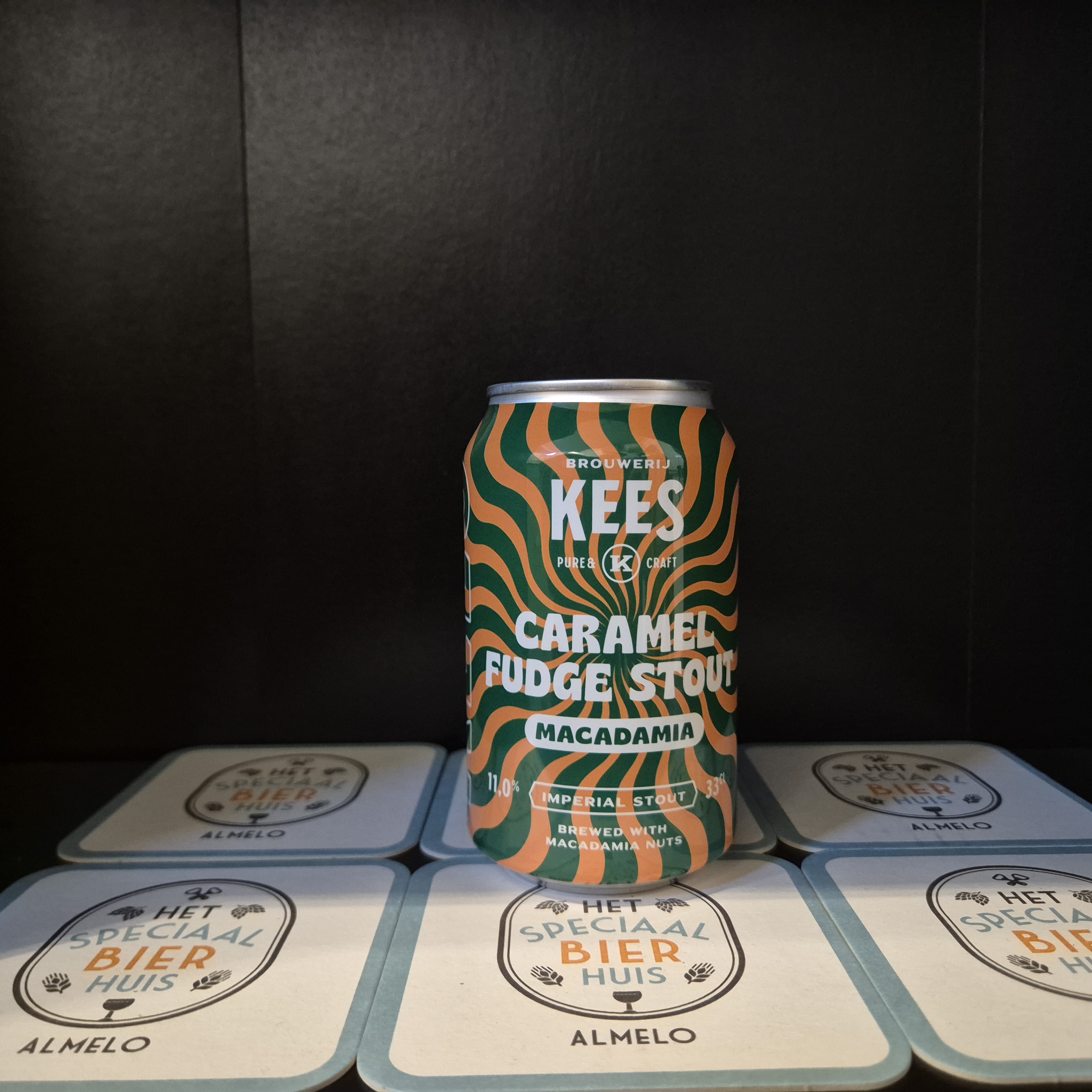 Kees Caramel Fudge Stout Macadamia - 330ml - 11%