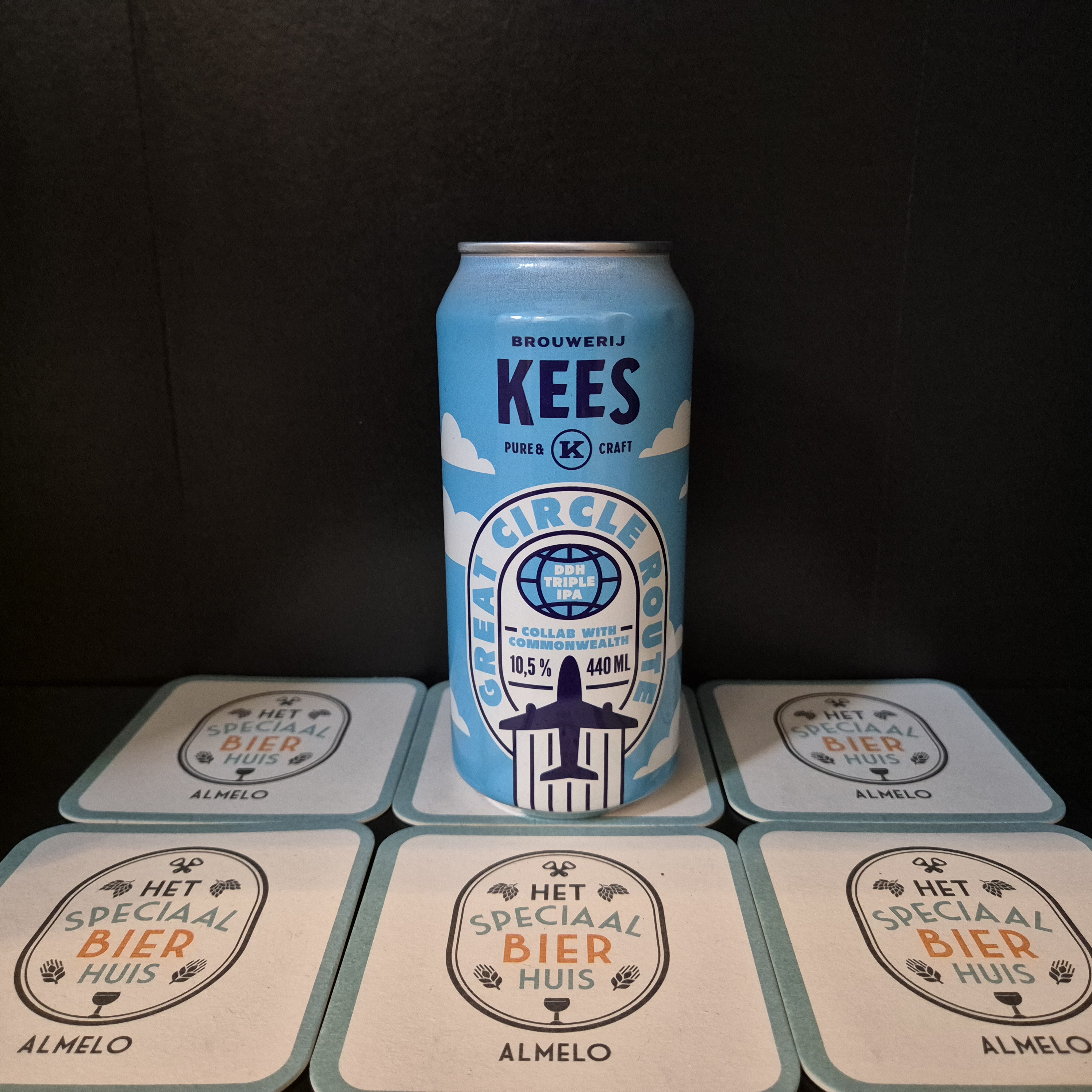 Kees Great Circle Route DDH Triple IPA - 440ml - 10,5%