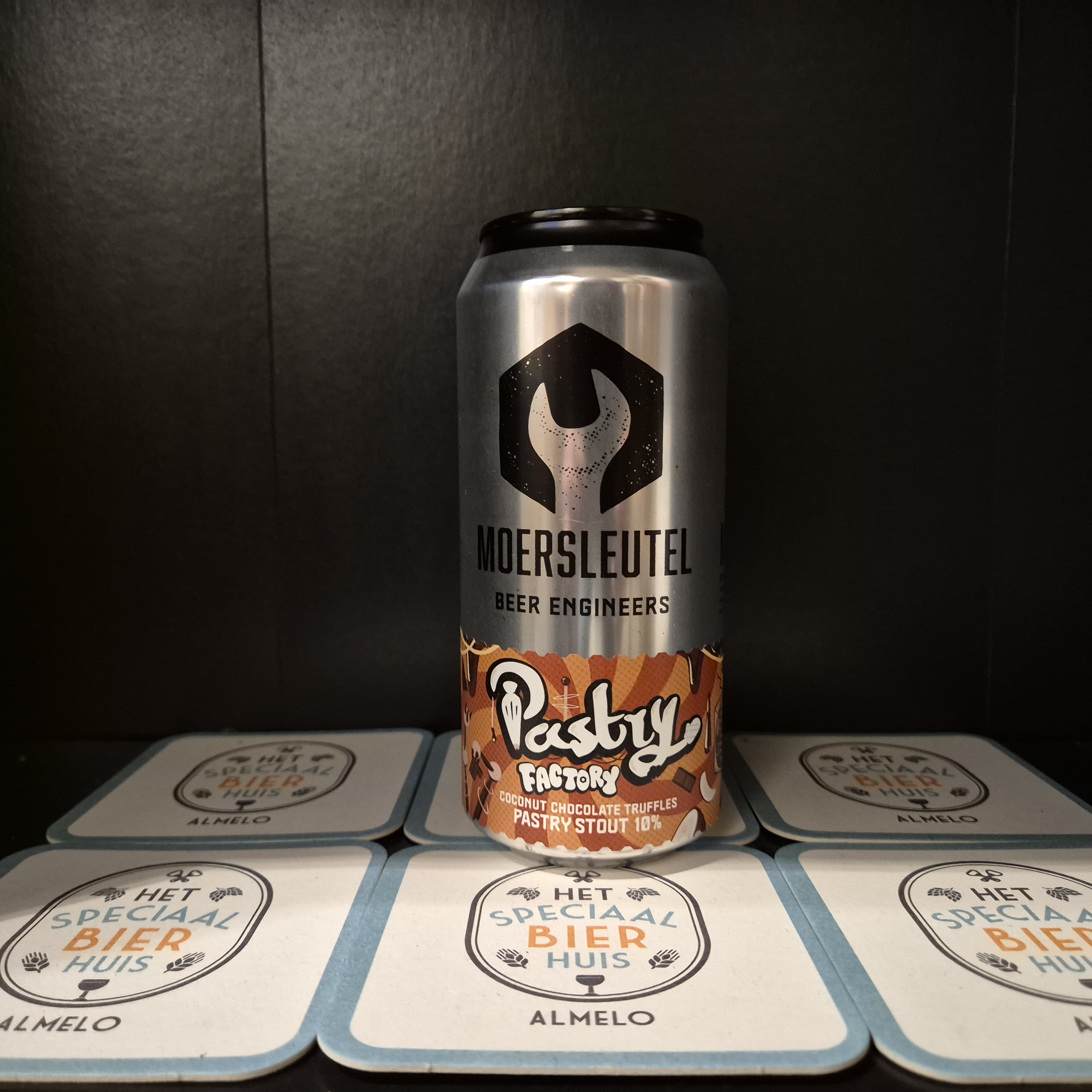 Moersleutel Pastry Factory Coconut Chocolate Truffles Pastry Stout - 440ml - 10%