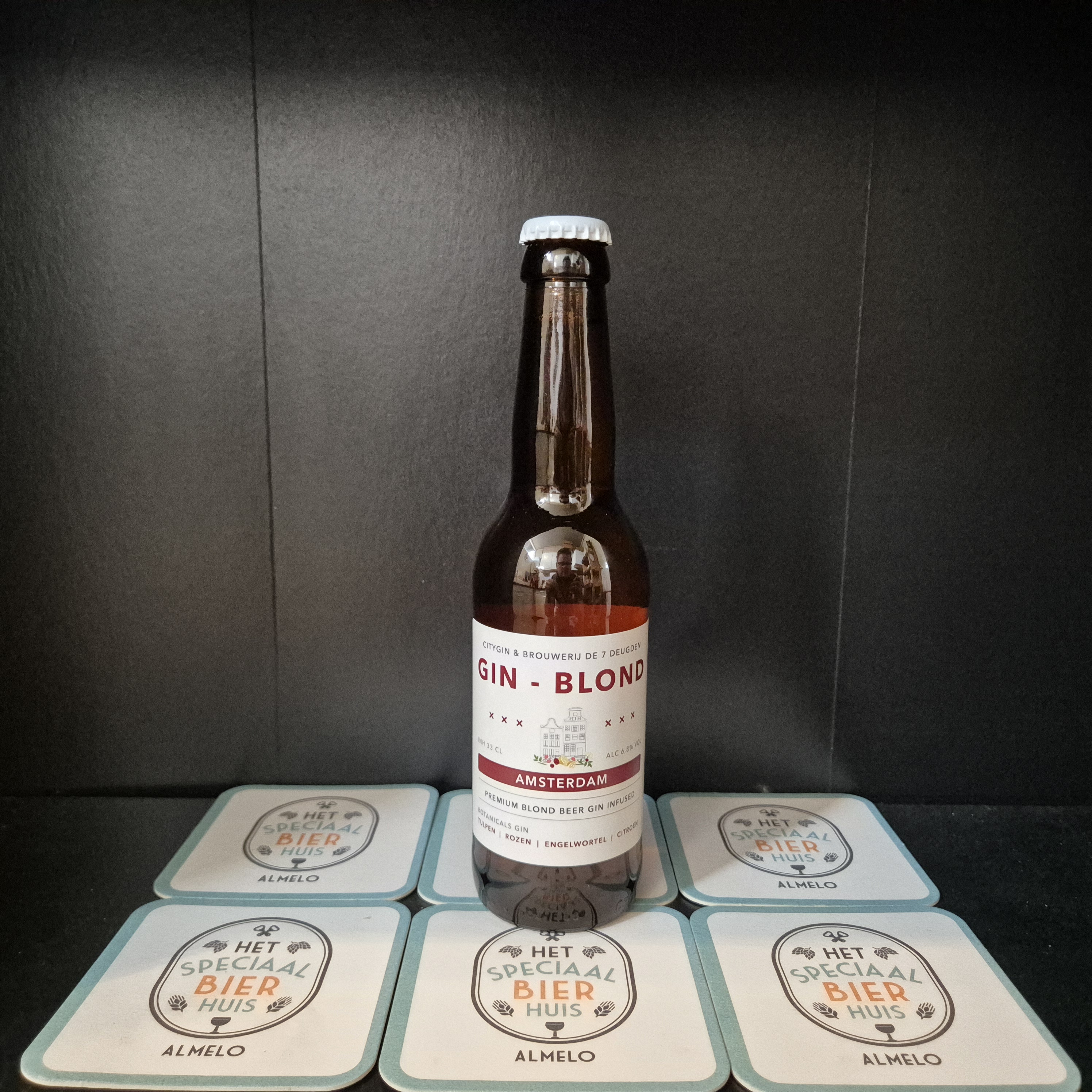 De 7 Deugden Amsterdam Gin Blond - 330ml - 6,8%