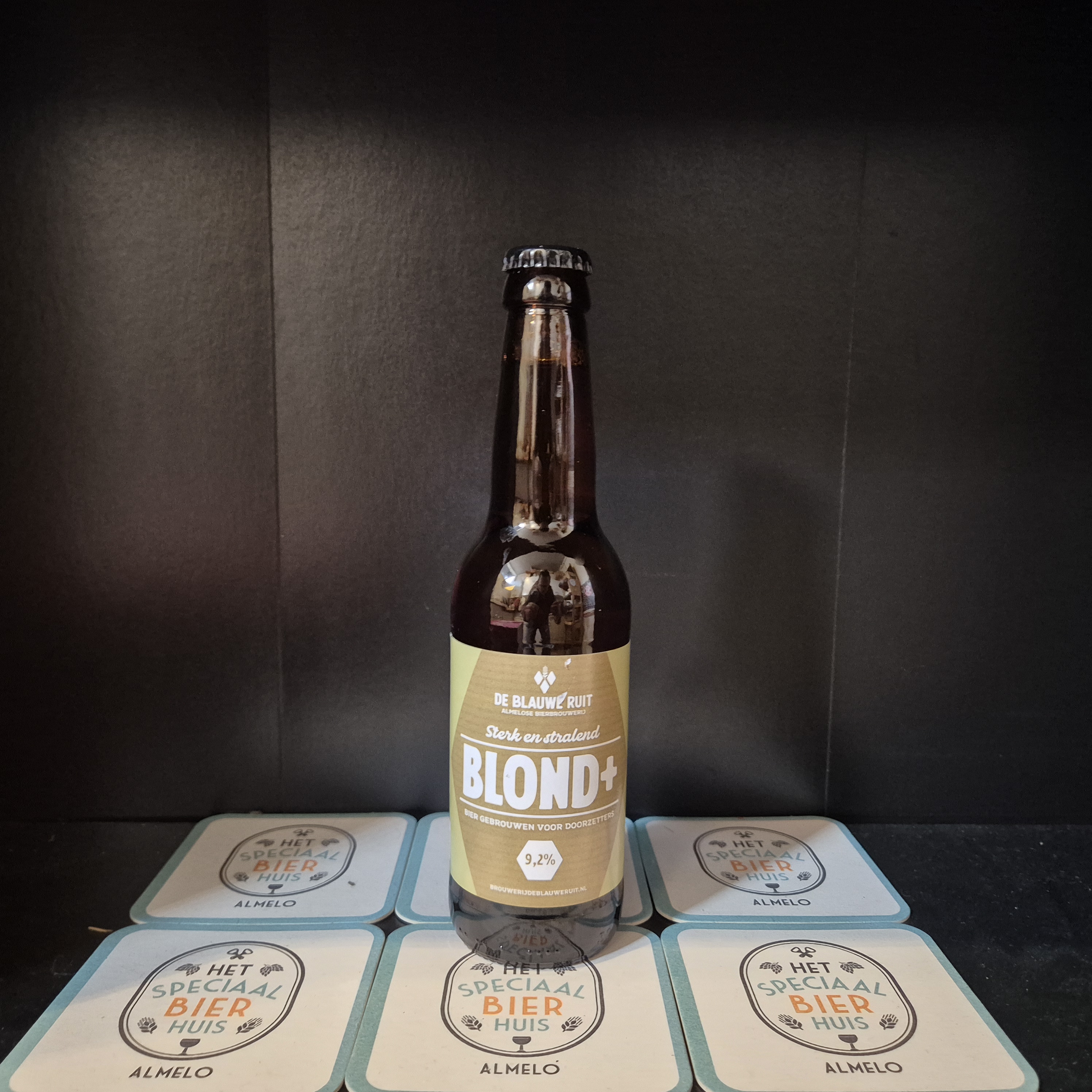 De Blauwe Ruit Blond+ Sterk Blond - 330ml - 9,2% 