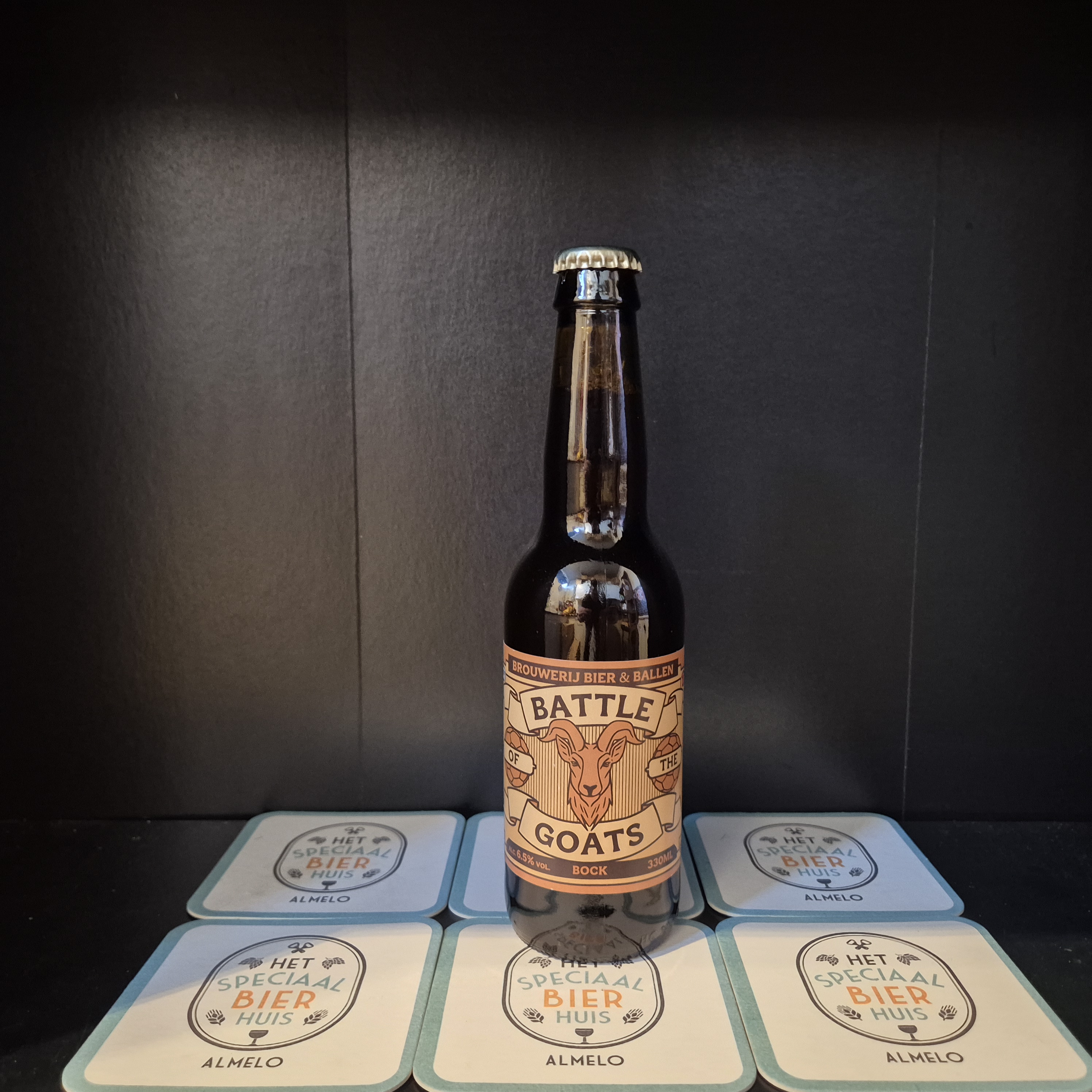 Brouwerij Bier & Ballen Battle Goats Bock - 330ml - 6,5%