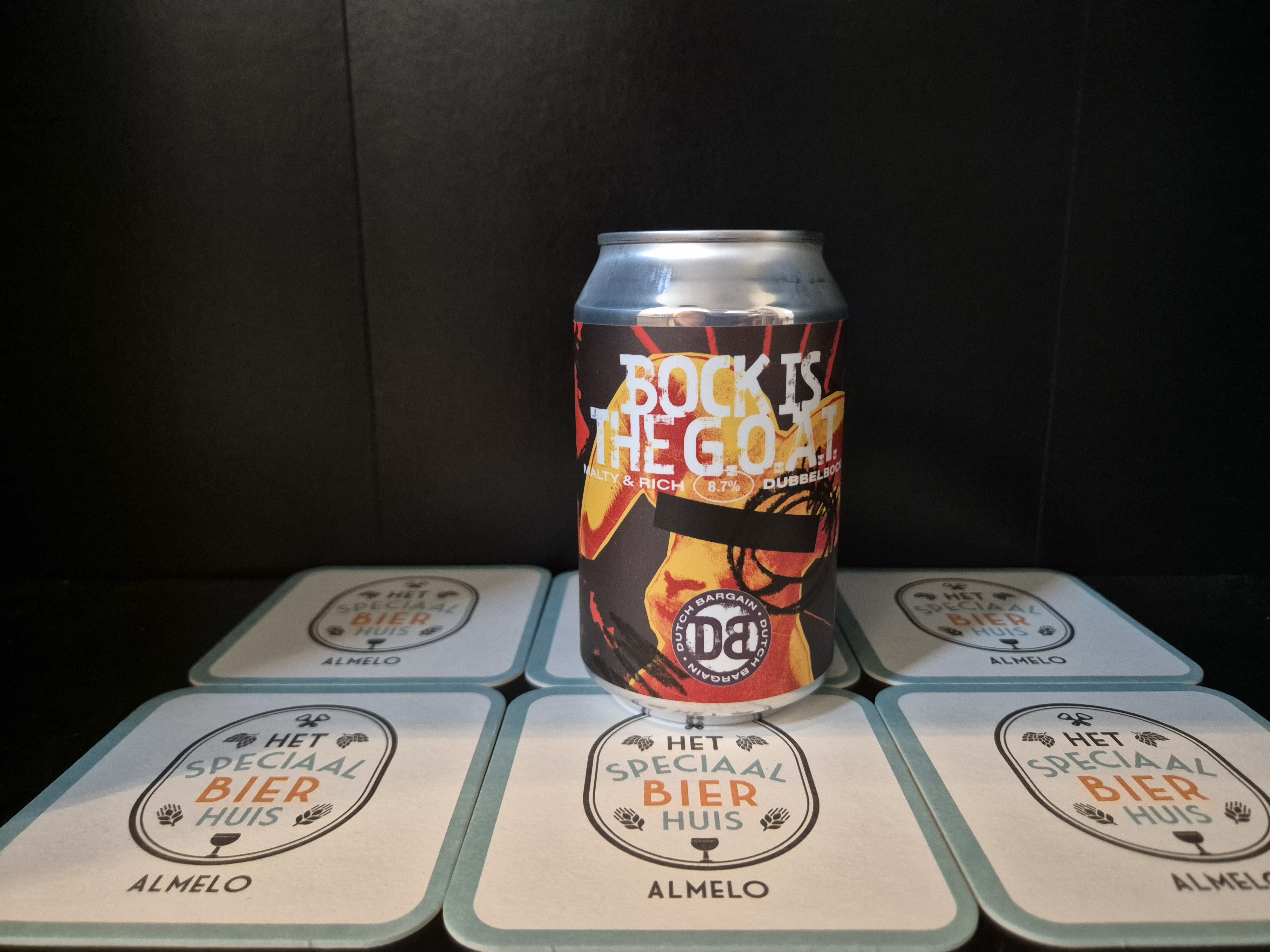 Dutch Bargain Bock is the G.O.A.T Malty&Rich Dubbelbock - 330ml - 8,7%