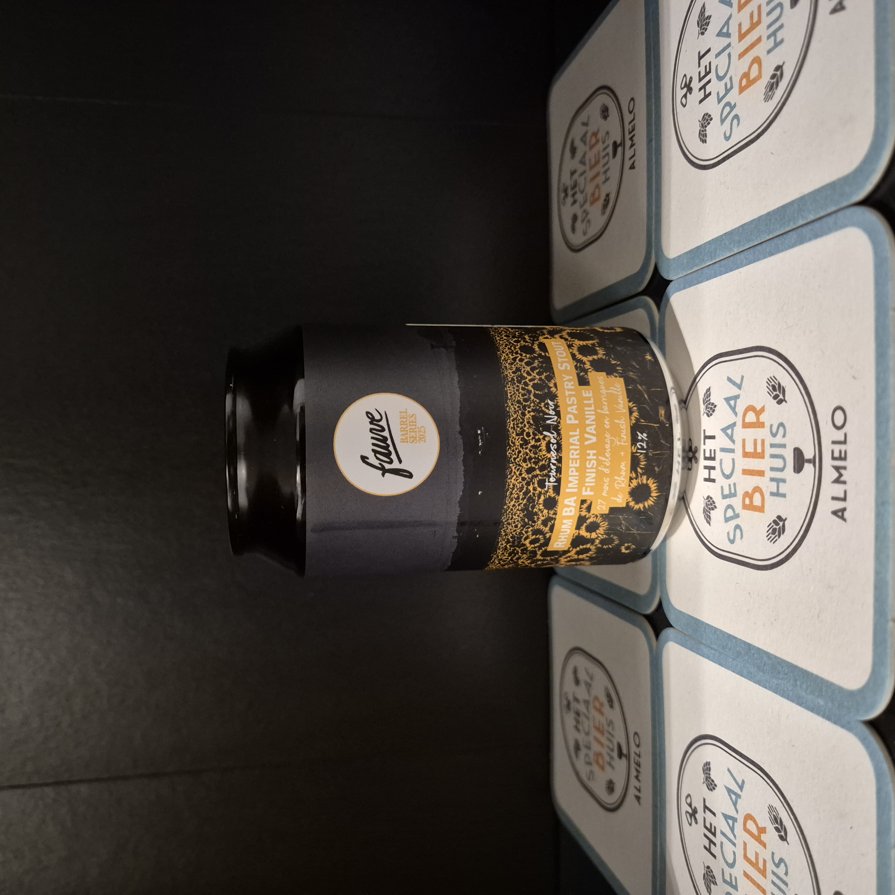 Fauve Tournesol Noir Rum BA Imperial Pastry Stout - 330ml - 12%