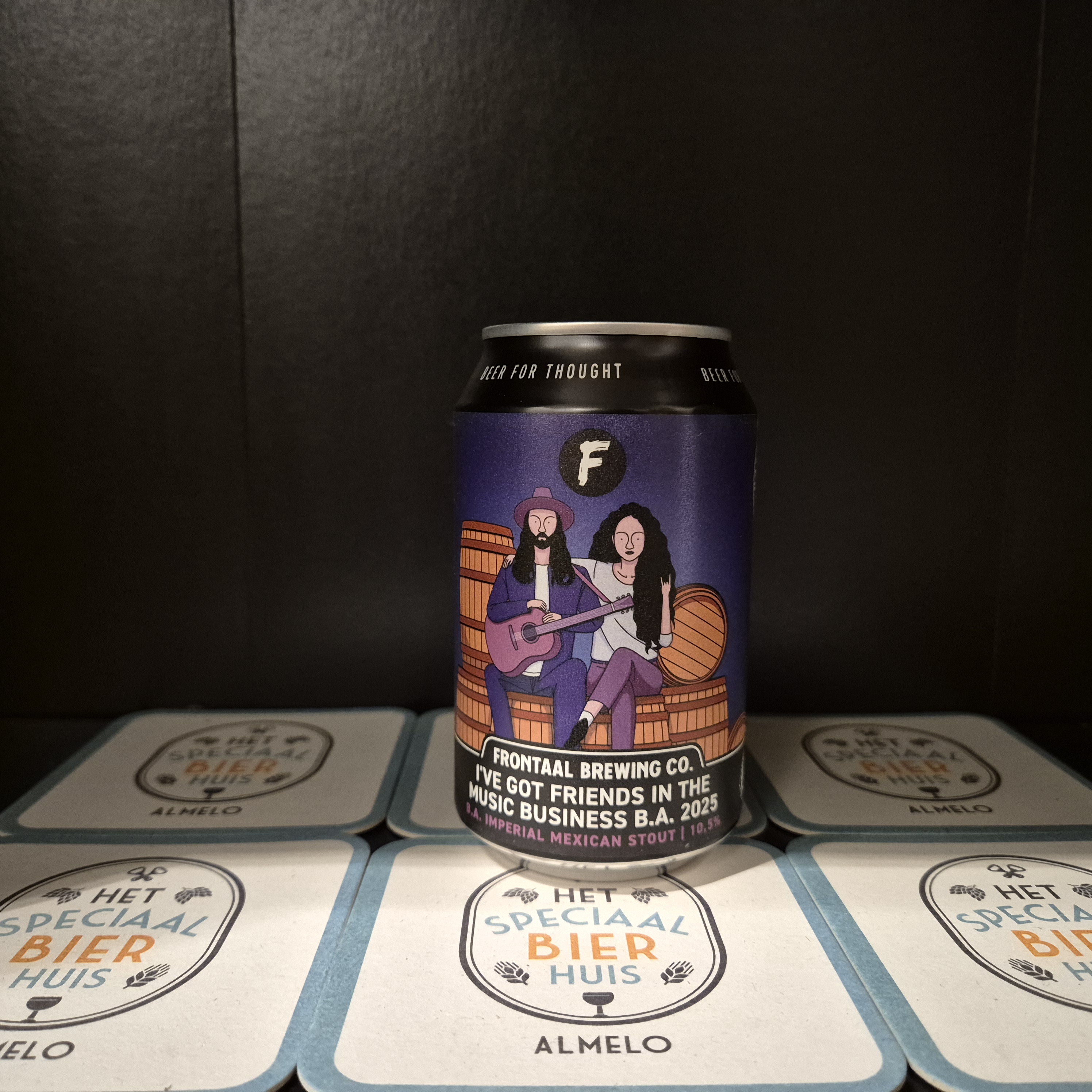 Frontaal I've Got Friends In The Music Business 2025 B.A. Imperial Stout - 330ml - 10,5% 
