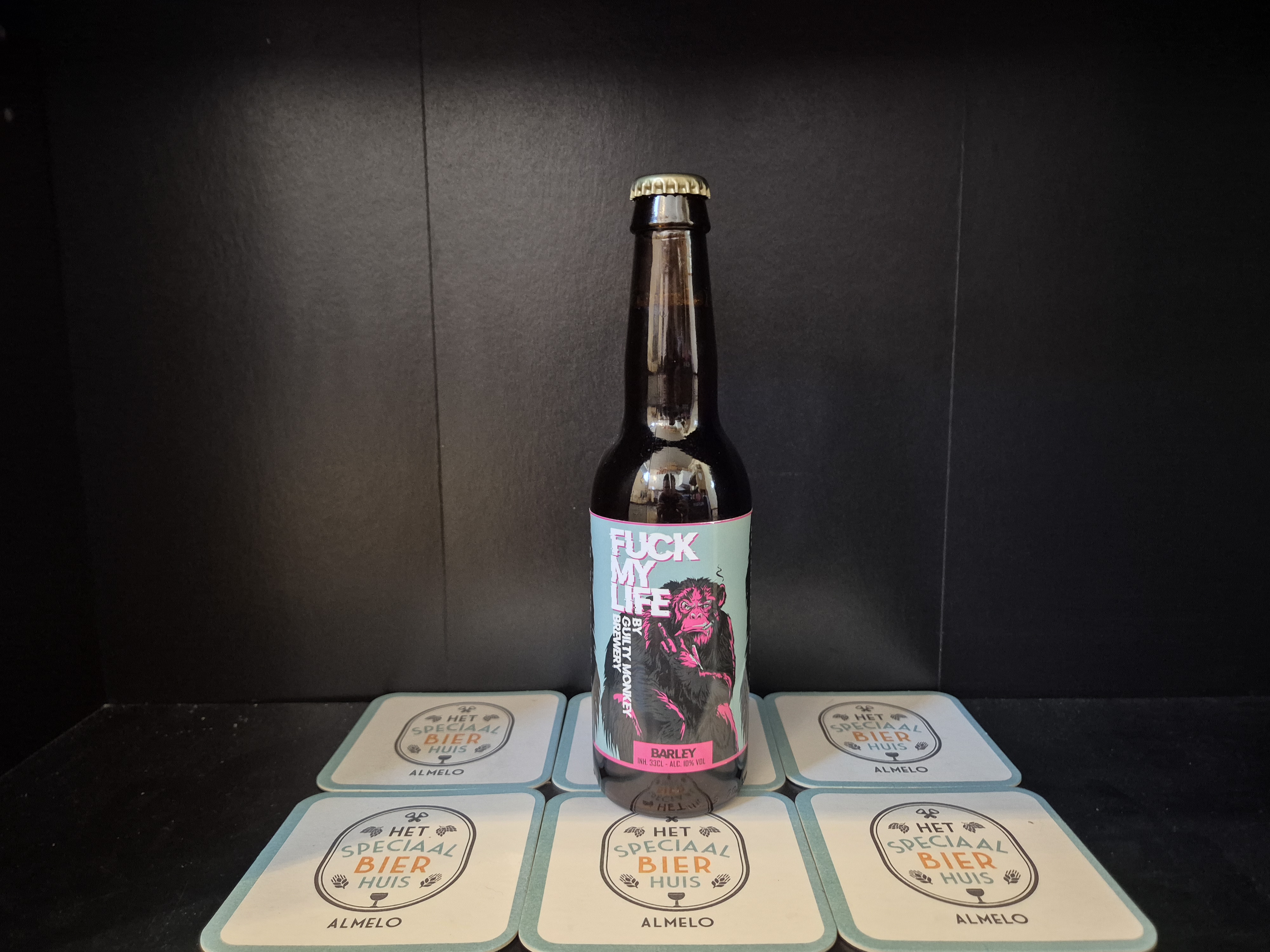 Guilty Monkey Fuck my Live Barleywine - 330ml - 10%