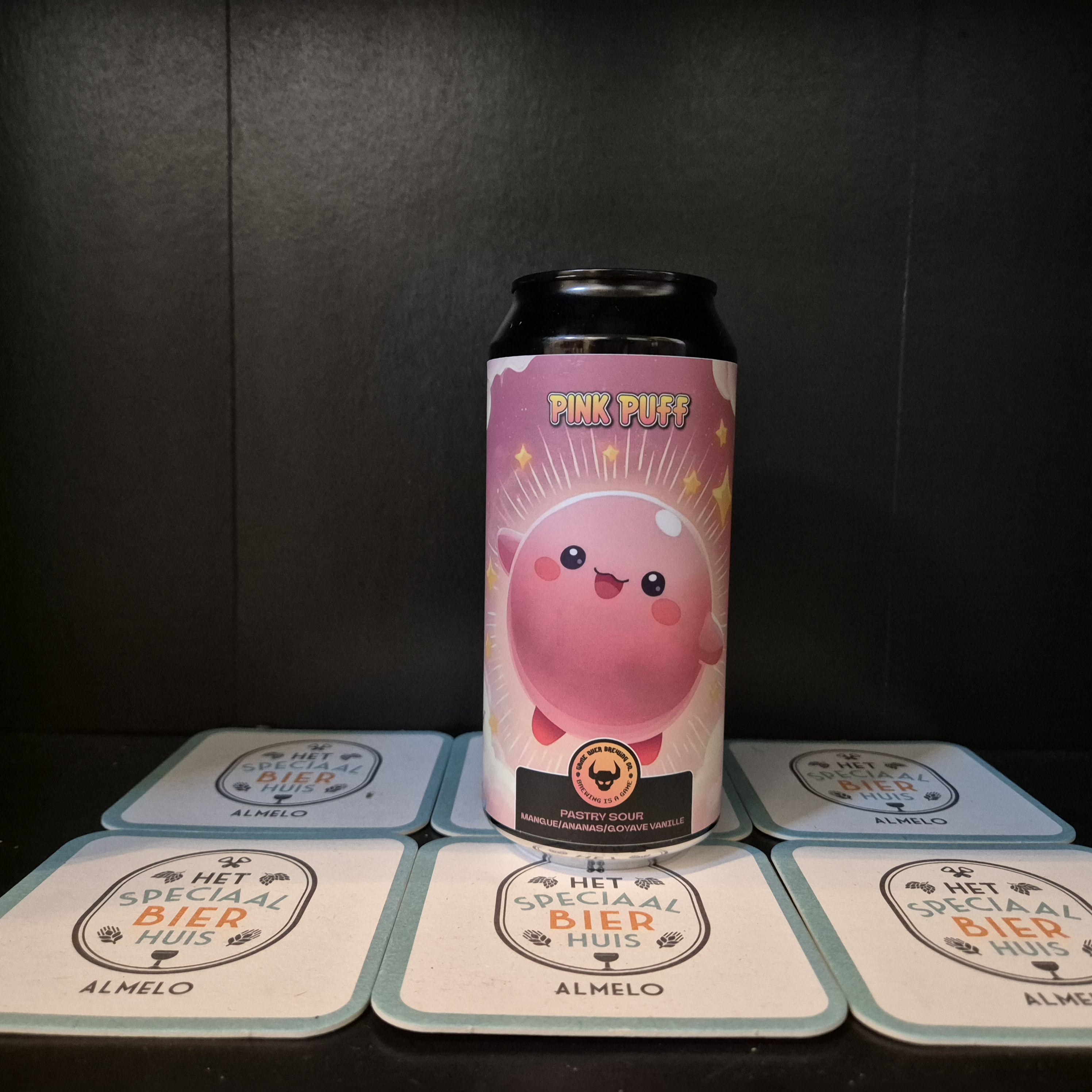 Game Over Brewing Pink Puff Pastry Sour - 440ml - 5,5%