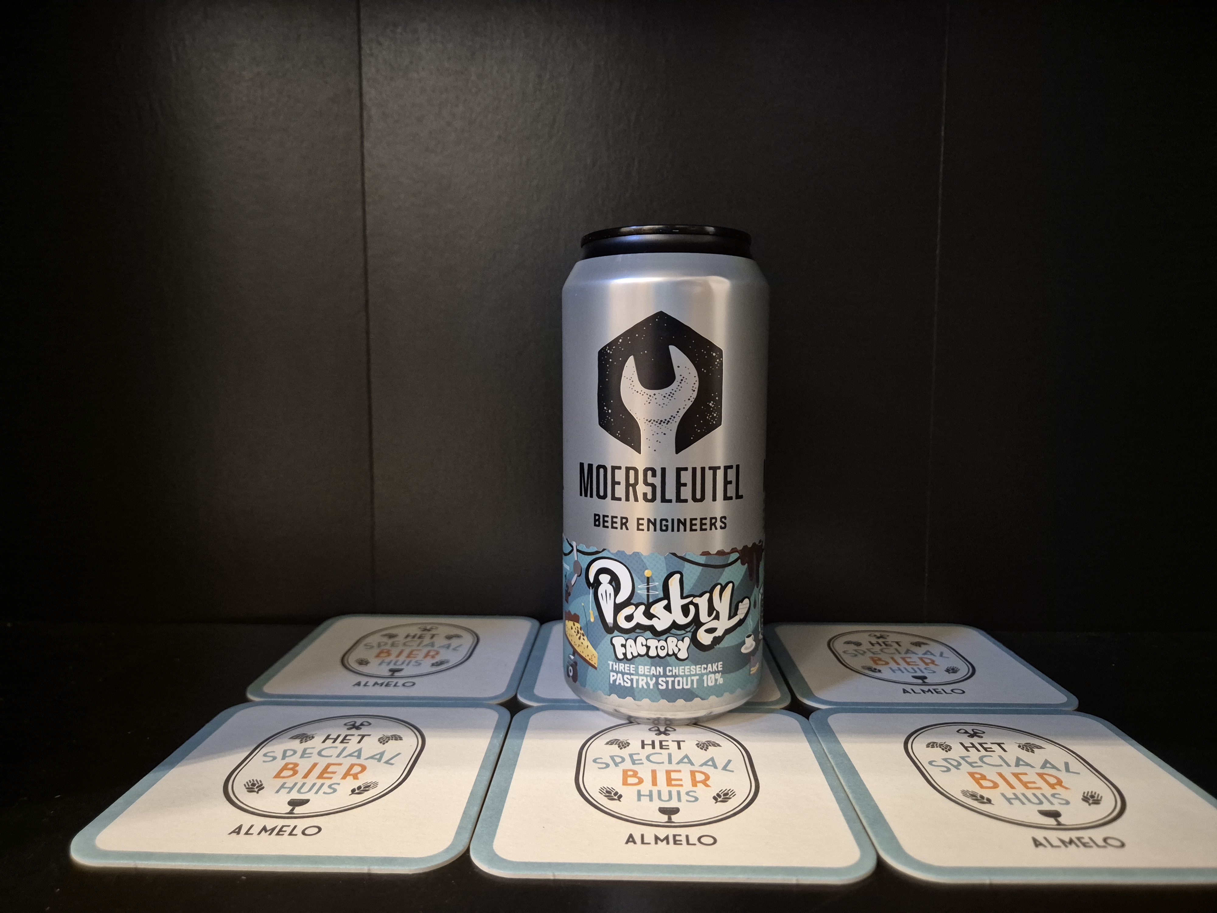 Moersleutel Pastry Factory Three Bean Cheesecake Imperial Pastry Stout - 440ml - 10%