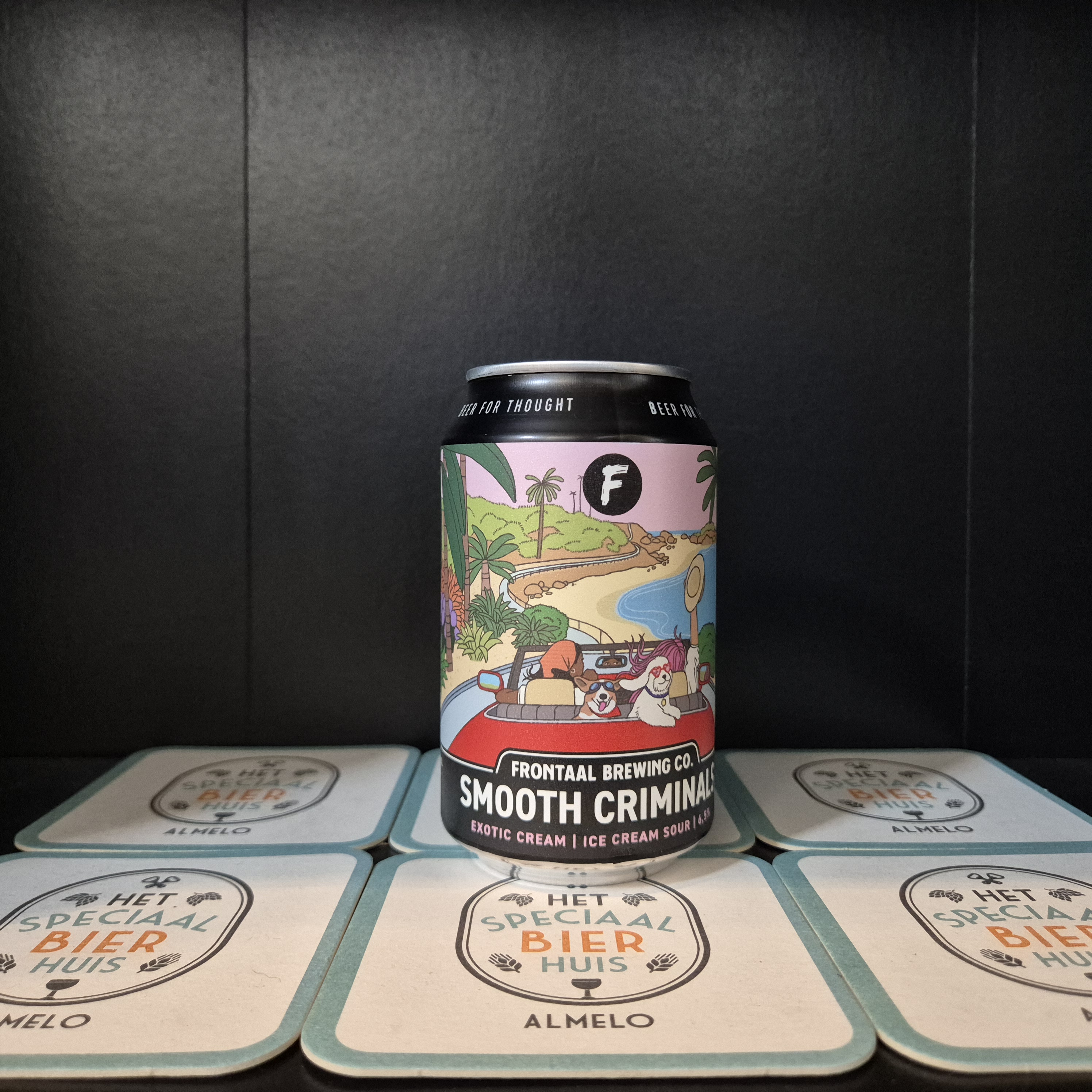 Frontaal Smooth Criminals Exotic Cream Ice Cream Sour - 330ml - 6,5% 