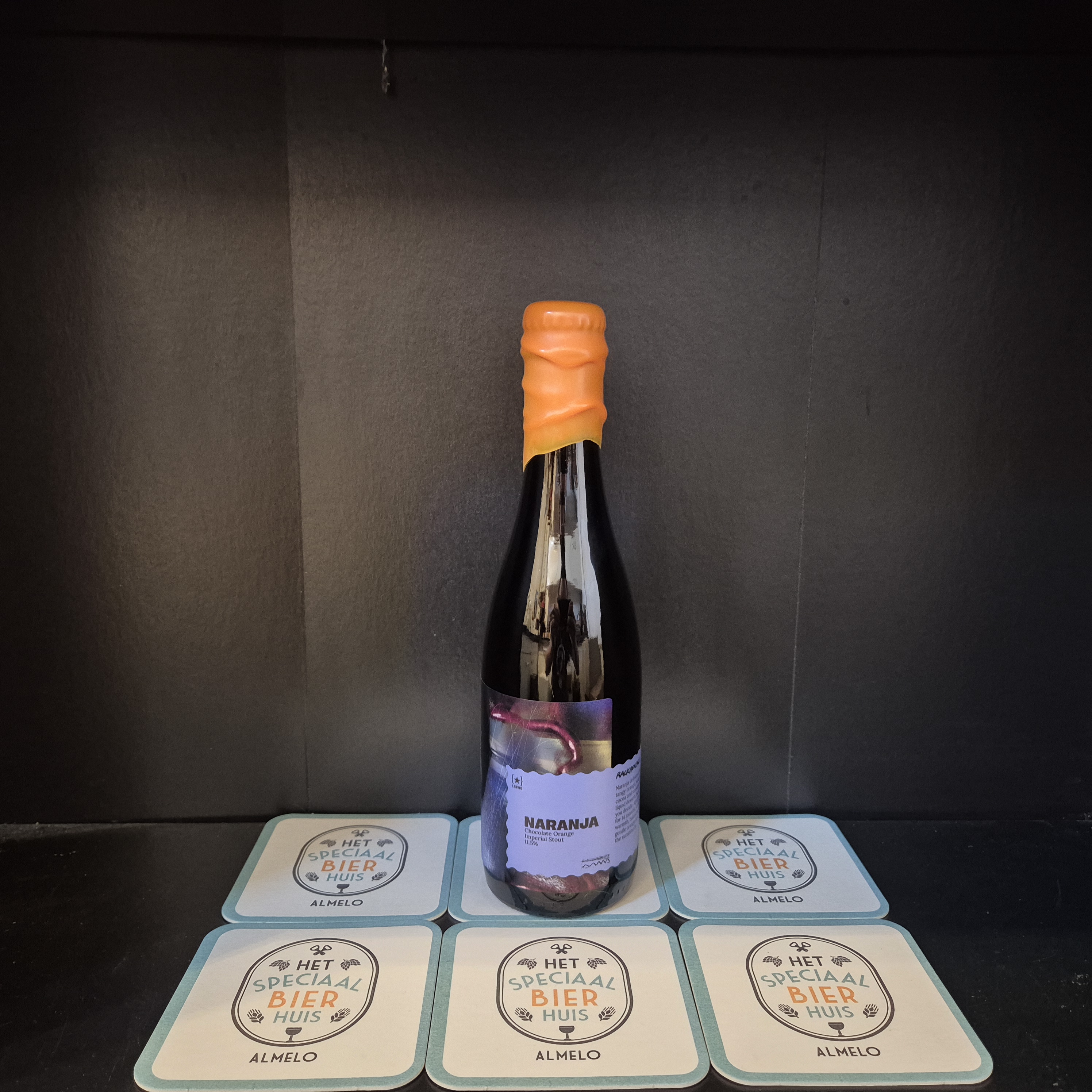 Lervig Rackhouse Naranja BA Chocolate Orange Imperial Stout - 375ml - 11,5%