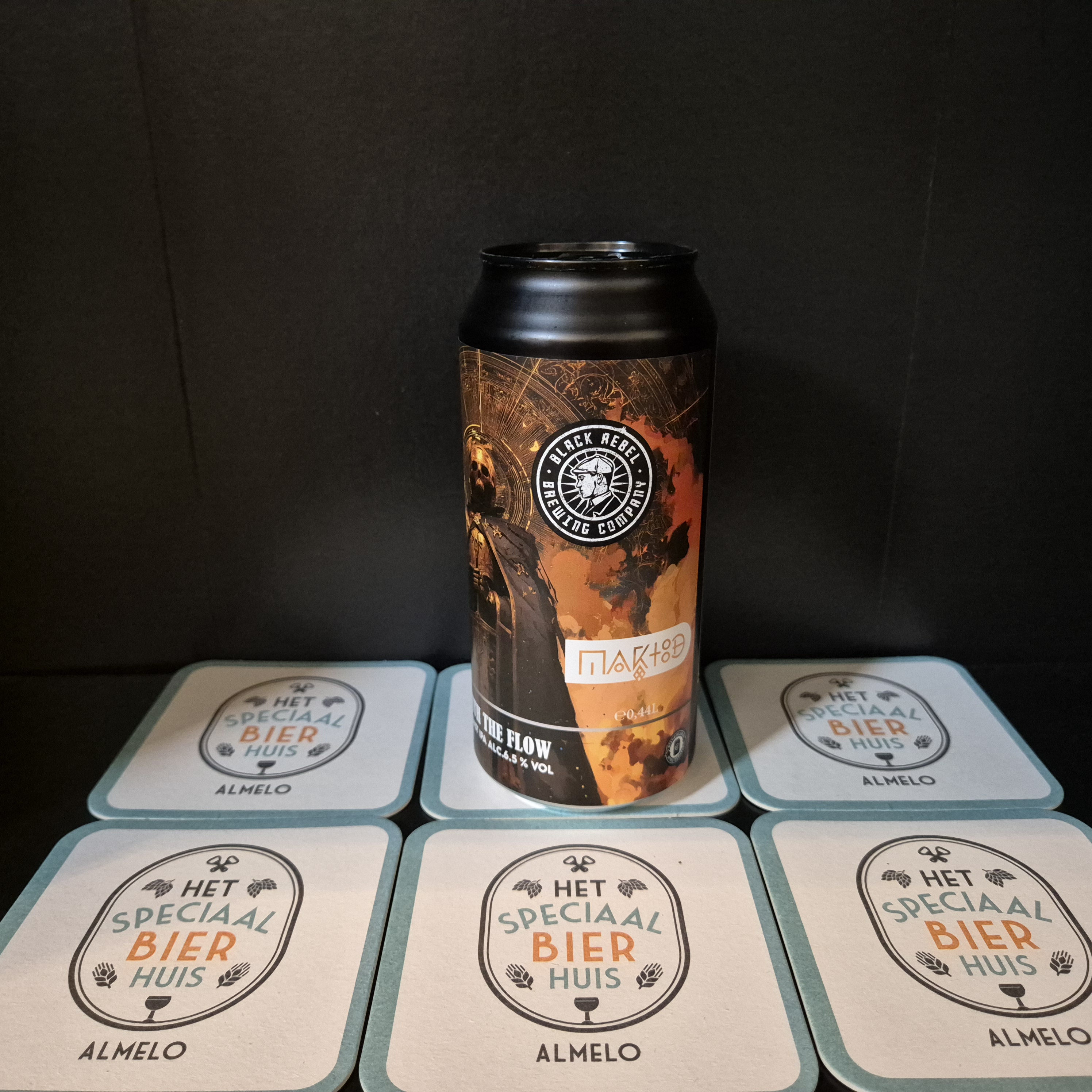Black Rebel Brewing Go With The Flow West Coast IPA - 440ml - 6,5%