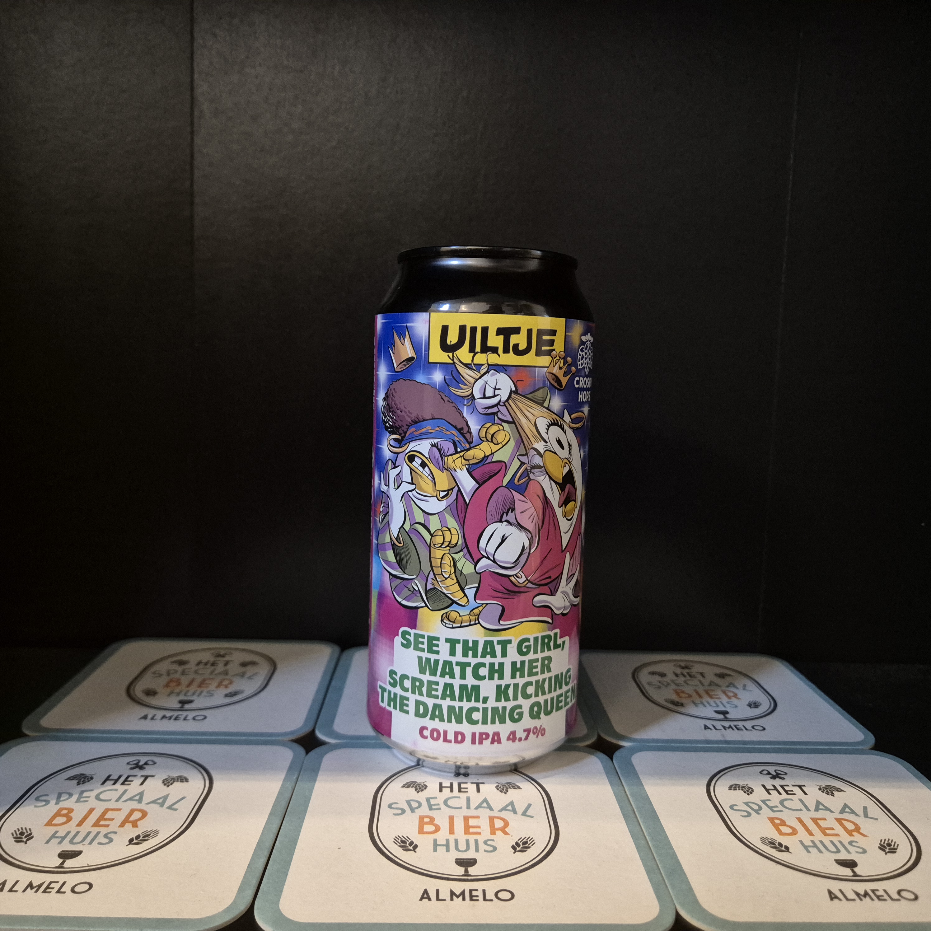 Uiltje See That Girl, Watch Her Scream, Kicking The Dancing Queen Cold IPA - 440ml - 4,7%