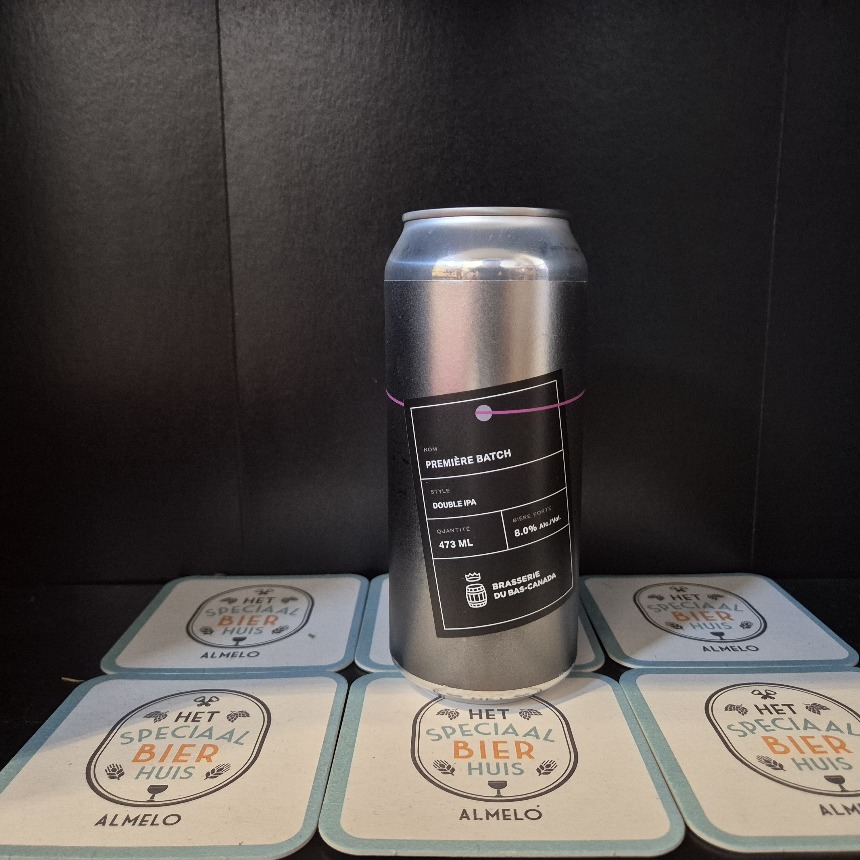Brasserie du Bas Première Batch Double New England IPA - 473ml - 8,0%