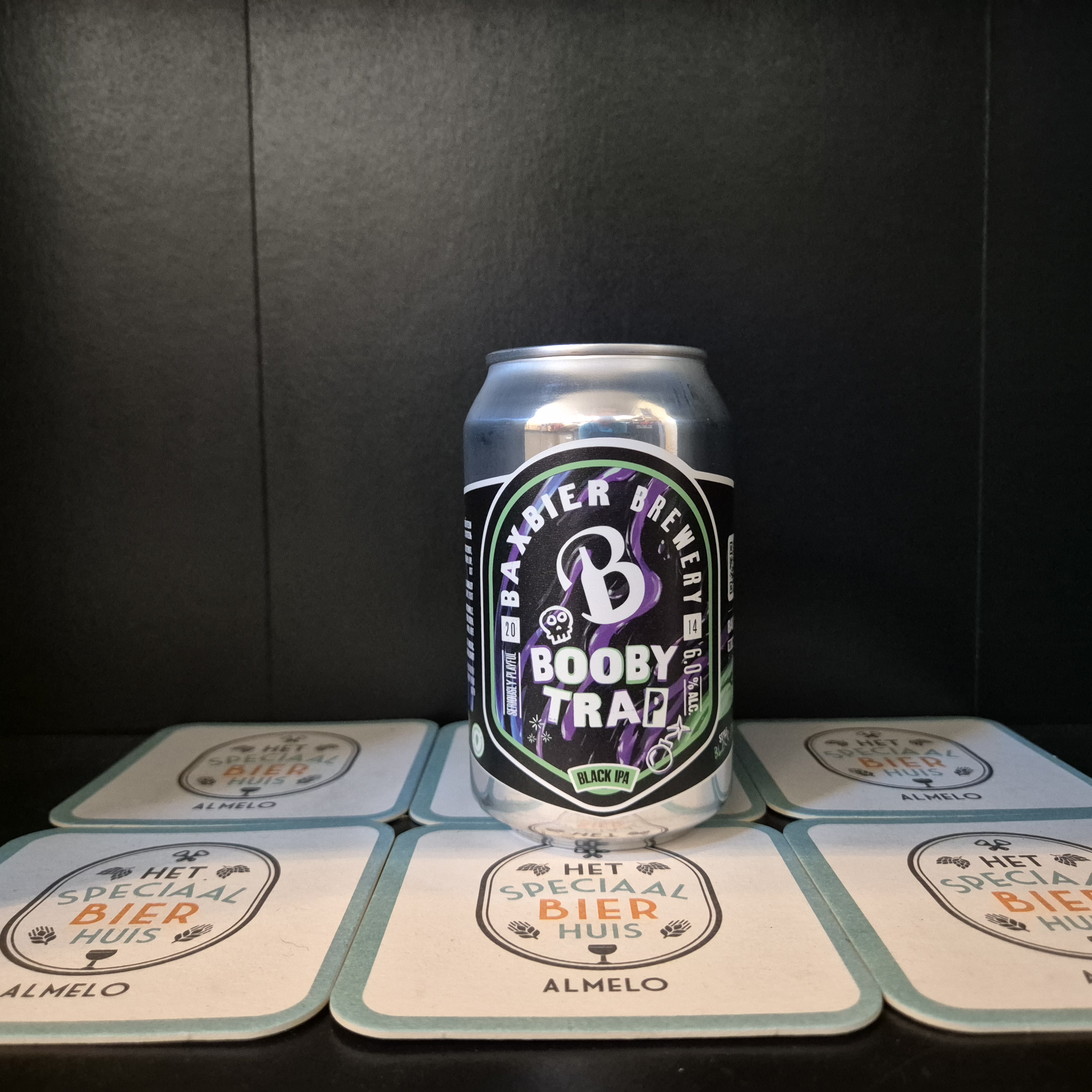 Baxbier Boobytrap Black IPA - 330ml - 6%