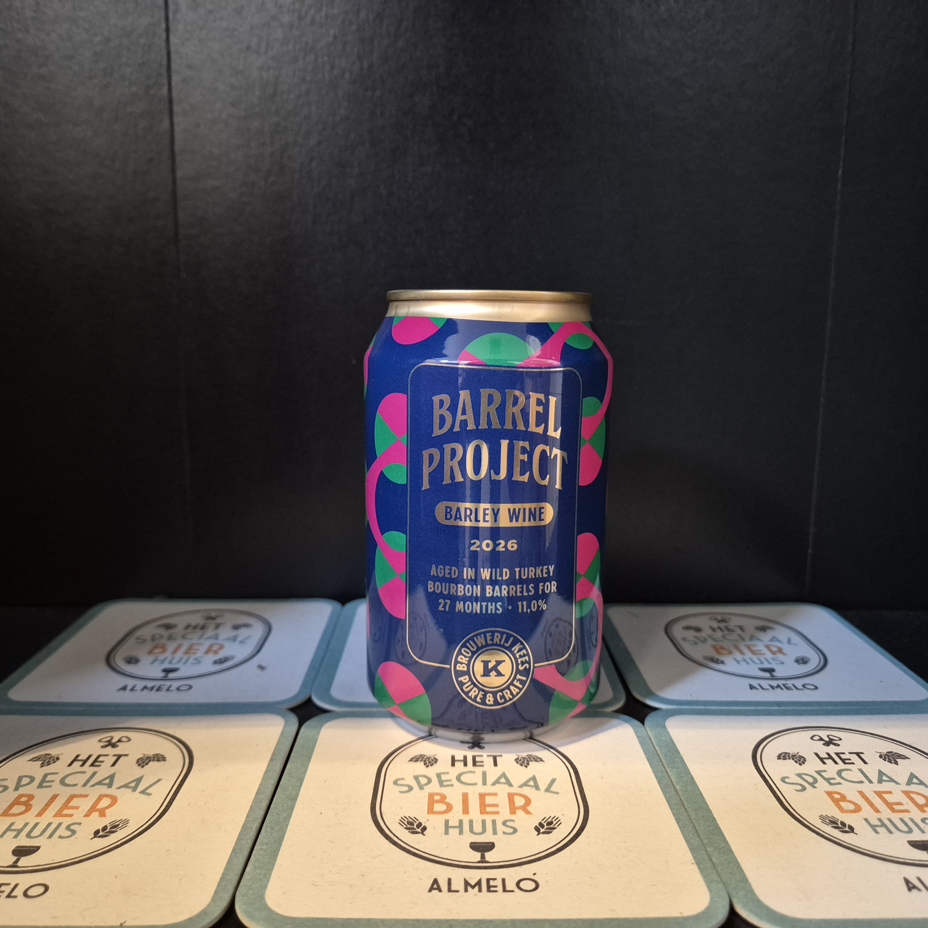Kees Barrel Project : Barley Wine 2026 Wild Turkey Bourbon Barrel Aged Barleywine - 330ml - 11%