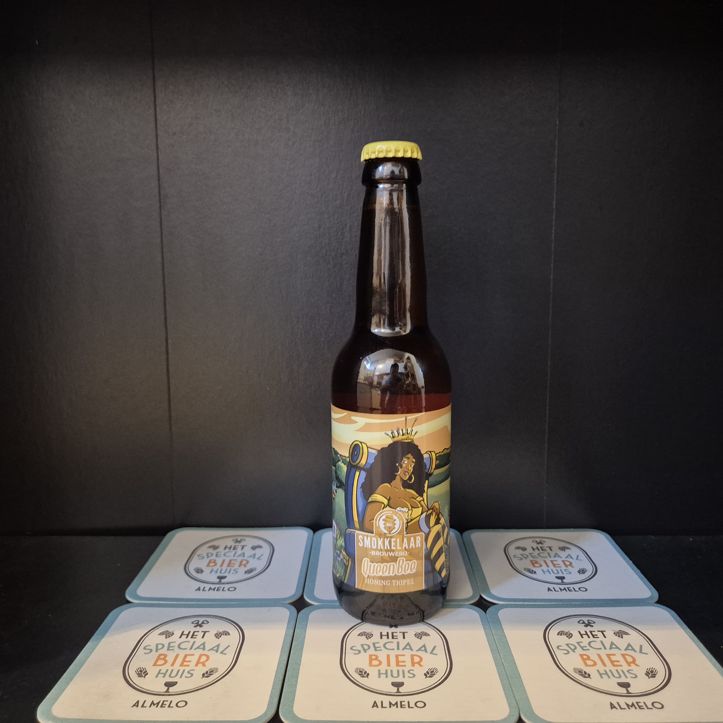 Smokkelaar Queen Bee Honing Tripel - 330ml - 7,8%