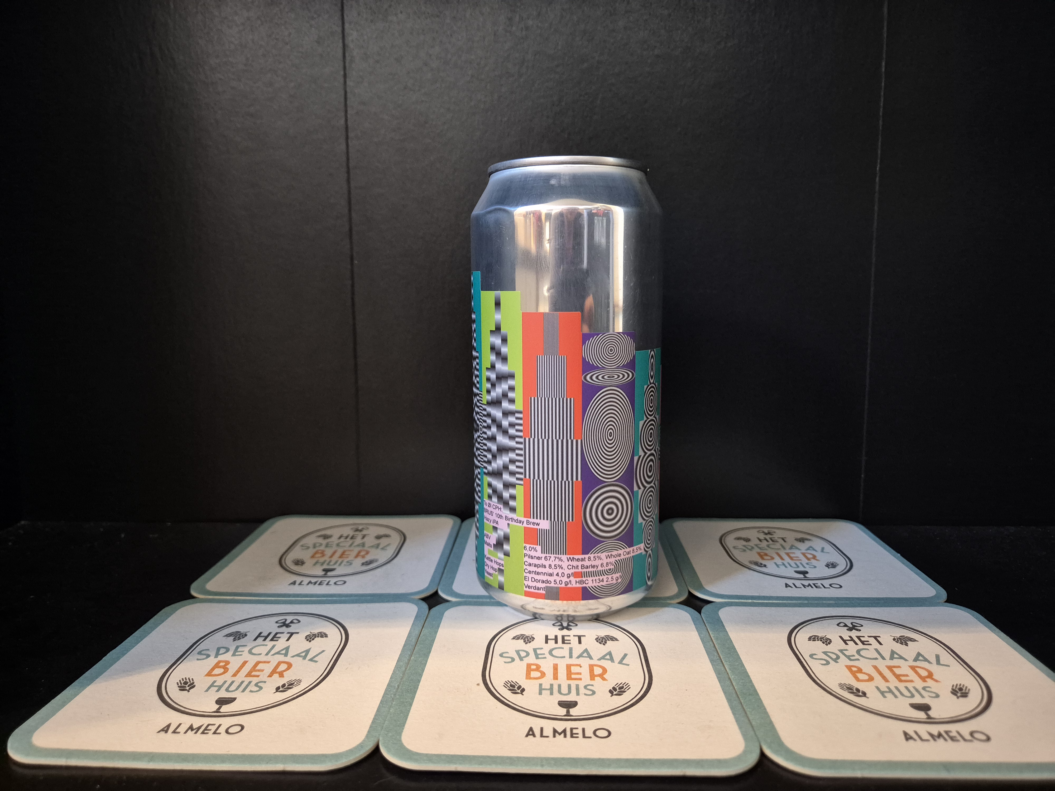 To Ol Brus' 10th Birthday Brew Hazy IPA - 440ml - 6%