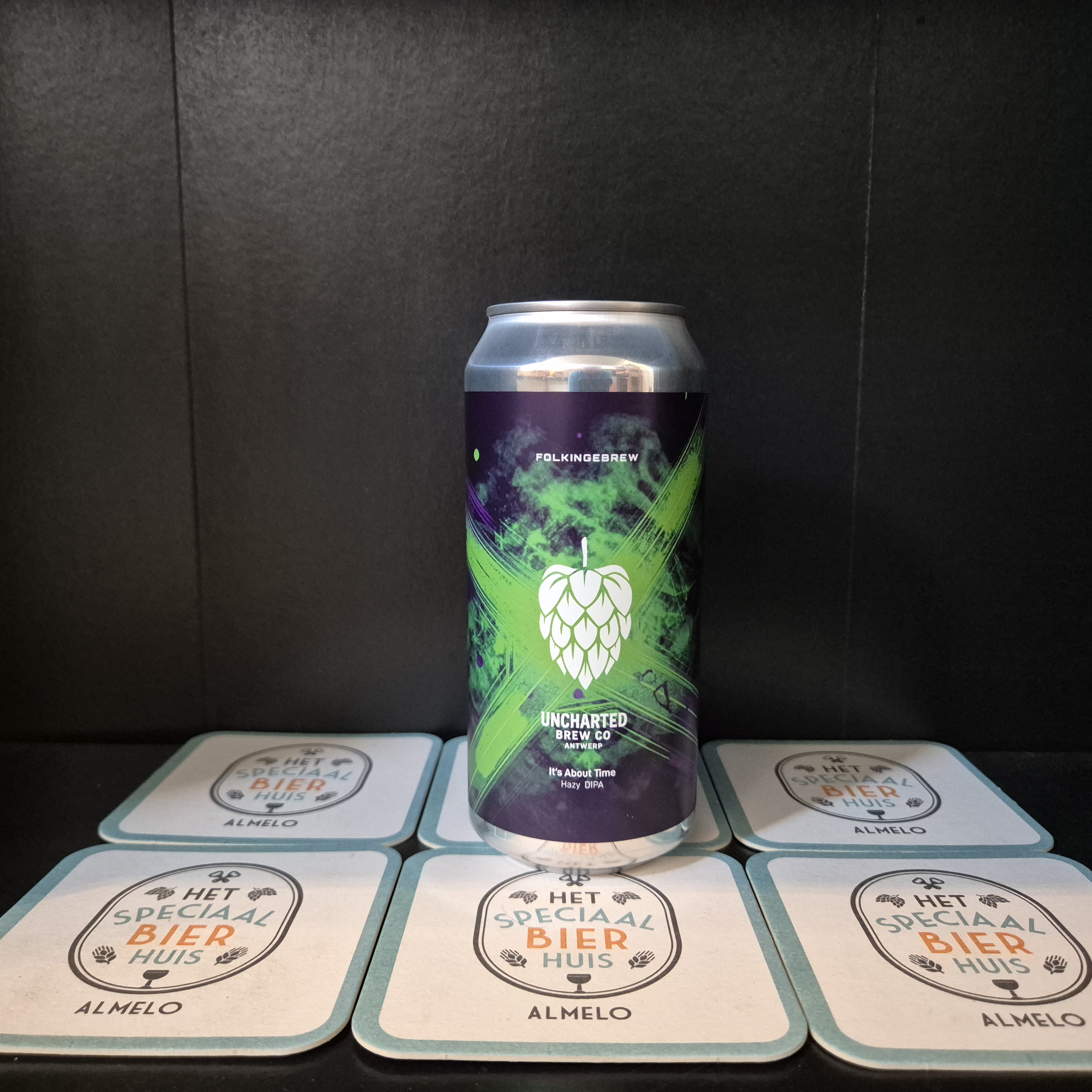 Folkingebrew Uncharted It's About Time Hazy DIPA - 440ml - 8%