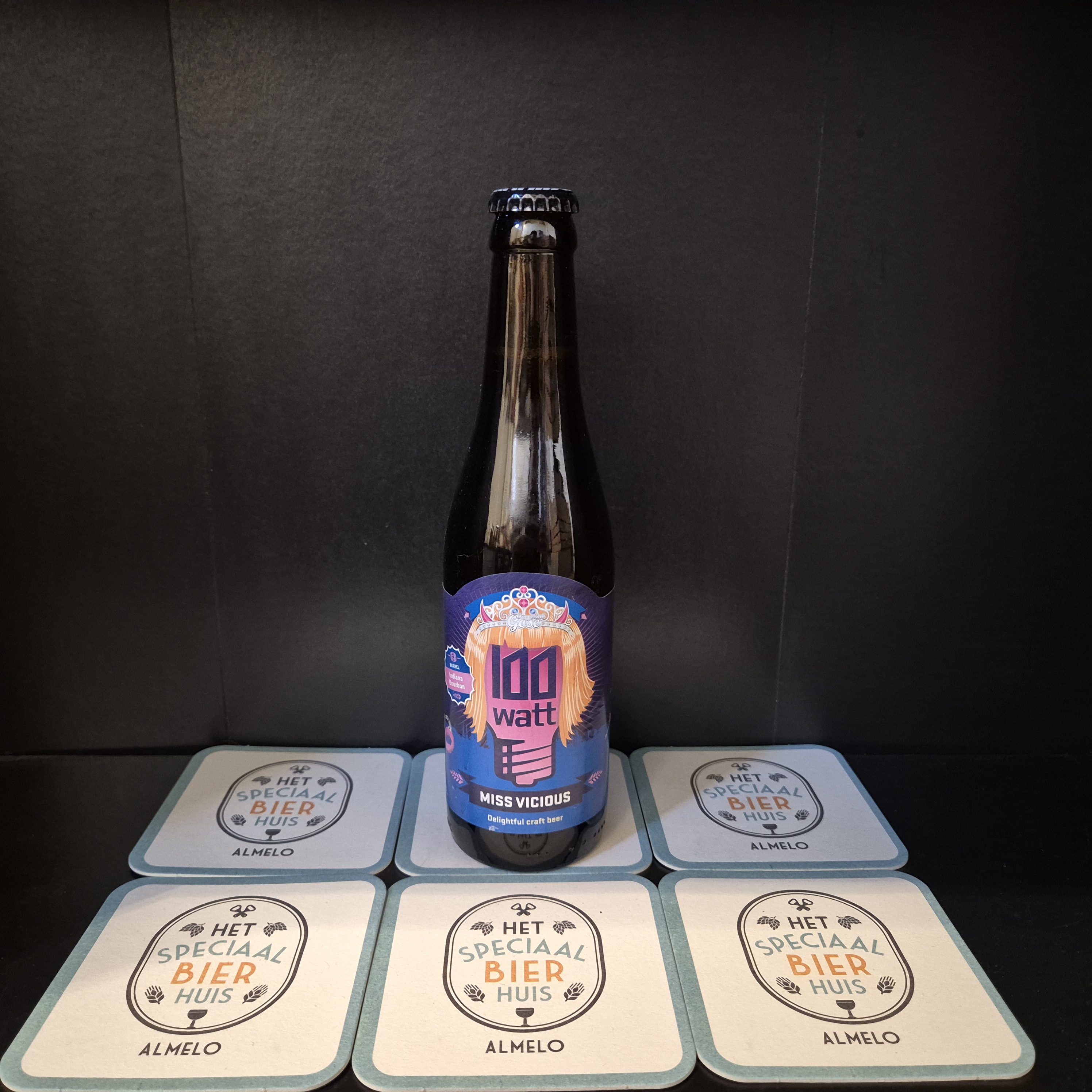 100 Watt Indiana Bourbon Miss Vicious Imperial Gose - 330ml - 7,6%