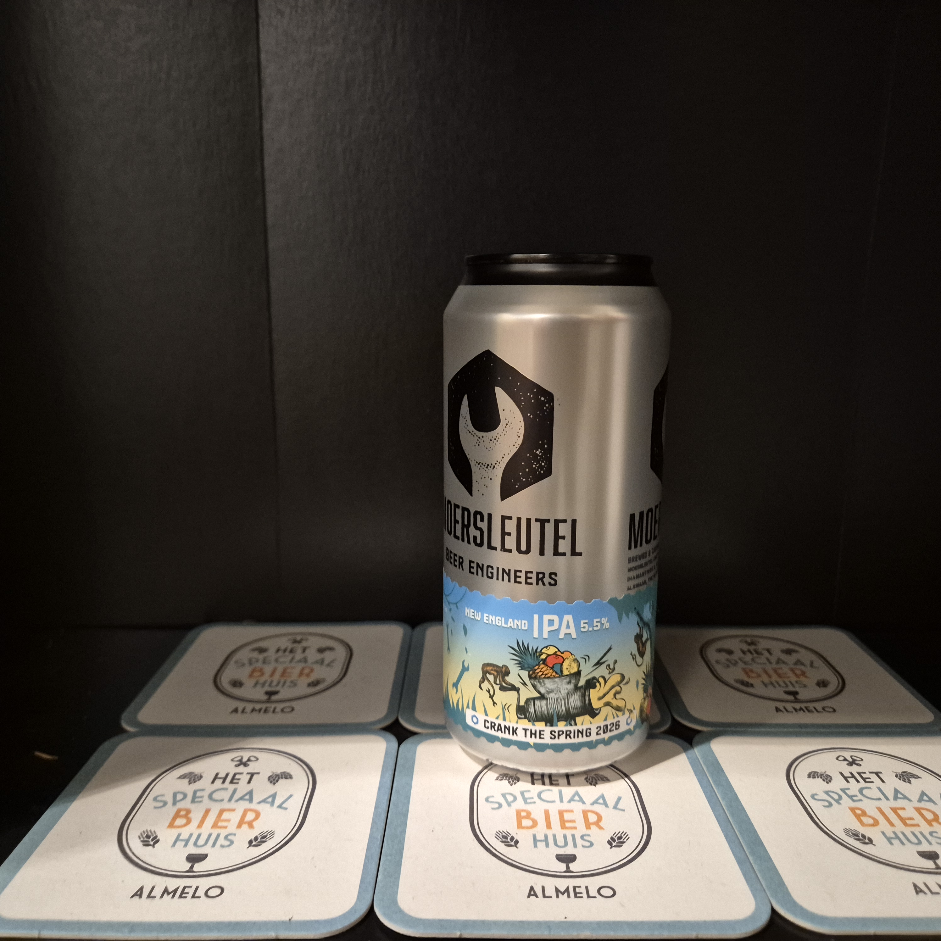 Moersleutel Crank The Spring 2026 New England IPA - 440ml - 5,5%