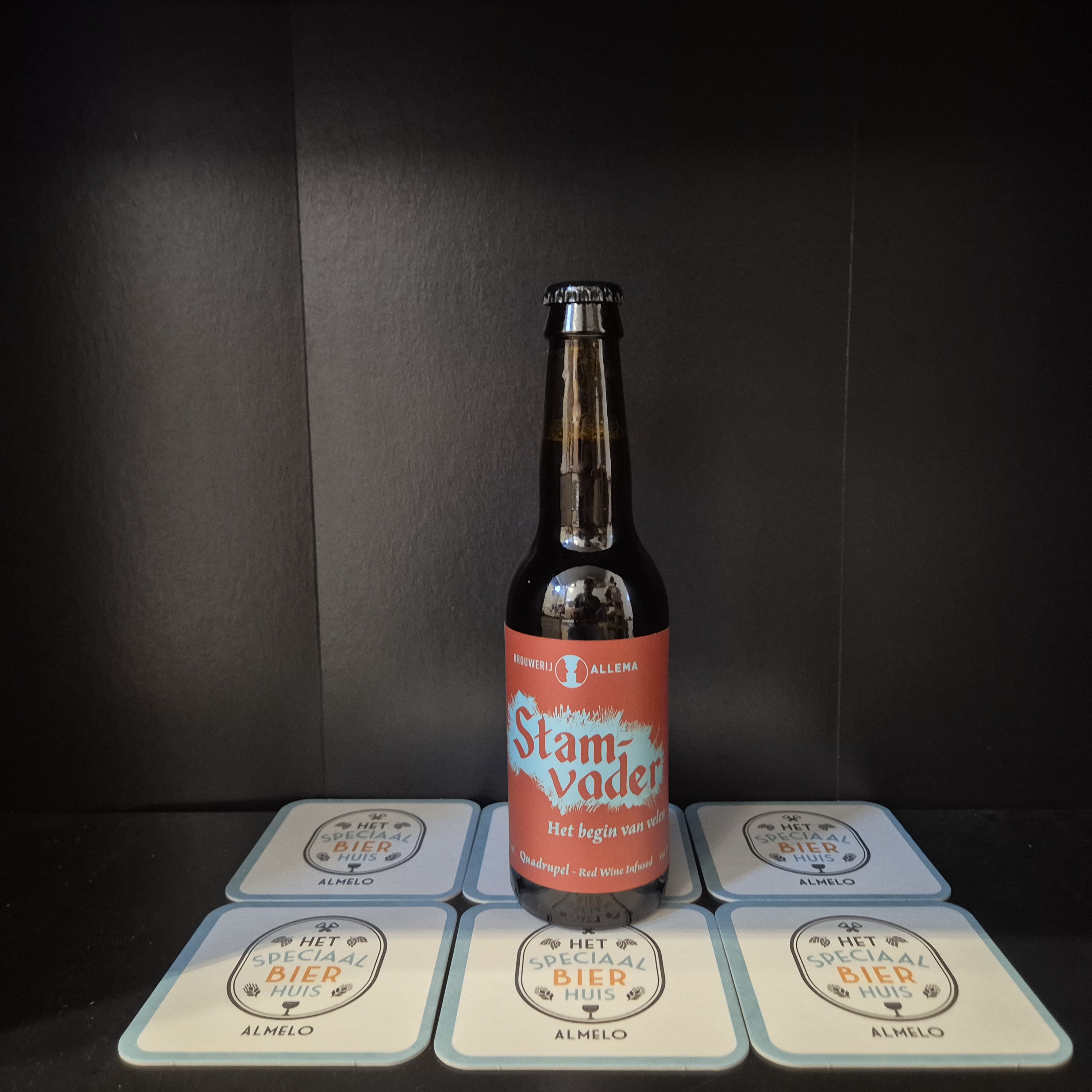Brouwerij Allema Stamvader Red Wine Infused Quadrupel  - 330ml - 10,5%