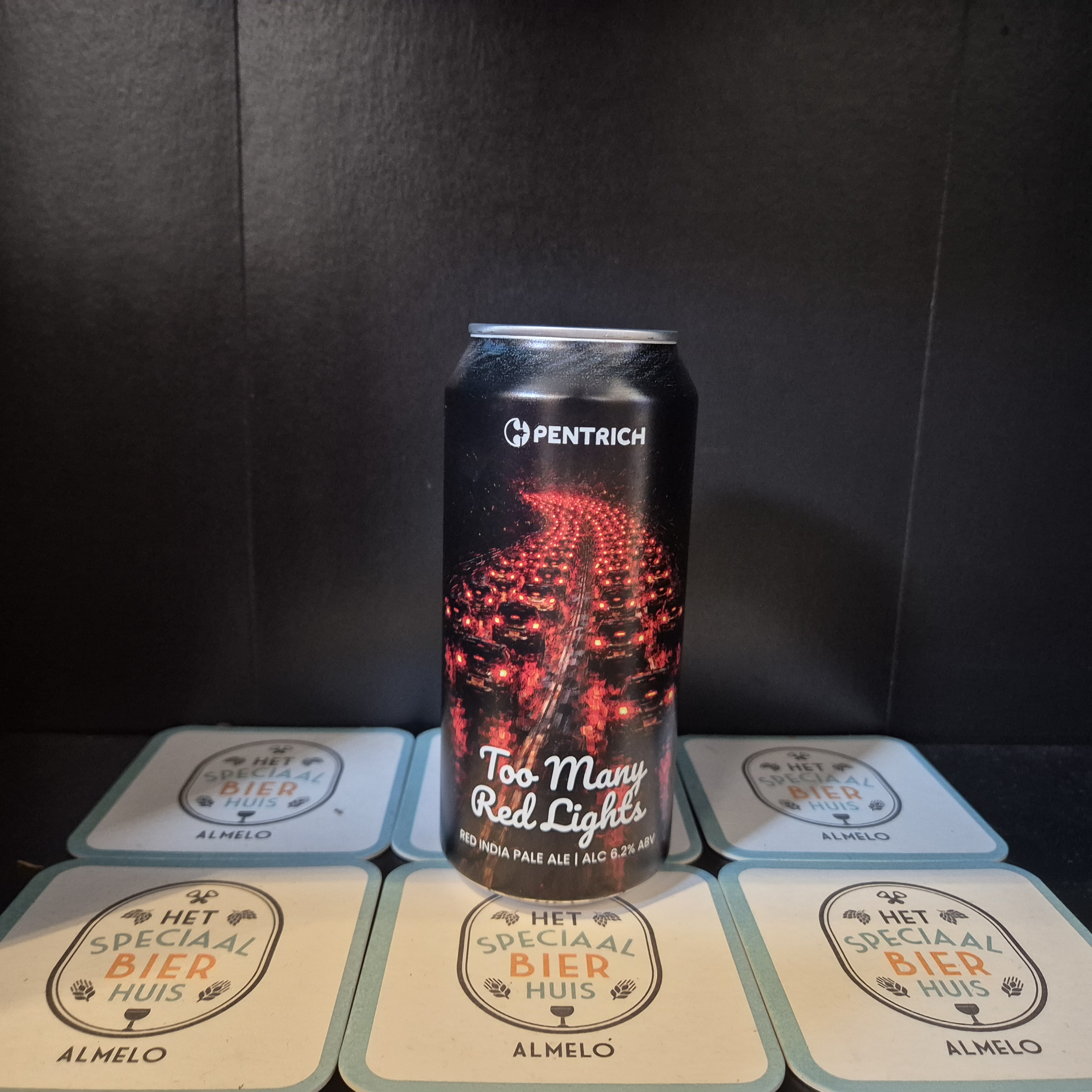 Pentrich Too Many Red Lights Red West Coast IPA - 440ml - 6,2% 
