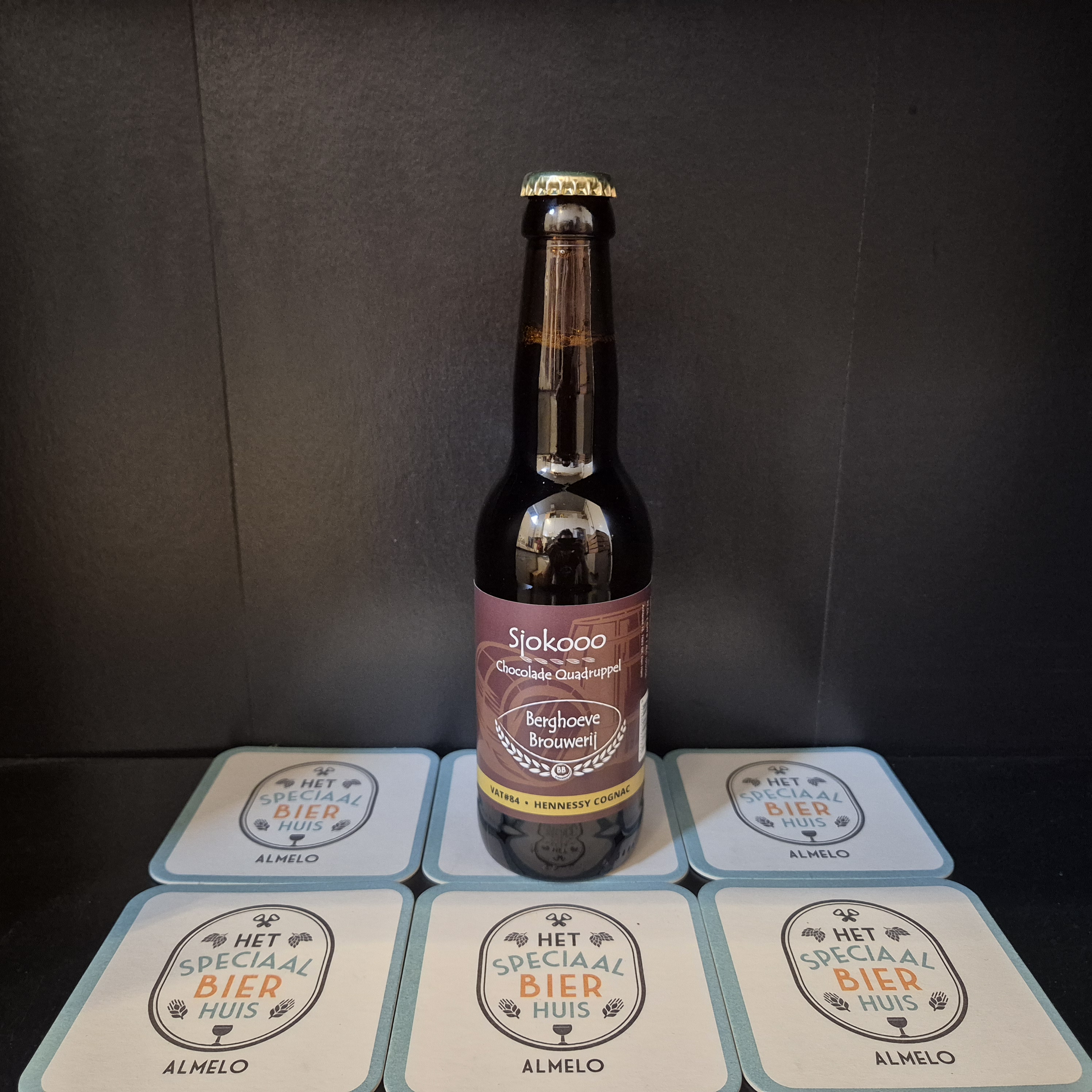 Berghoeve BA Hennessy Cognac Sjokooooo Chocolade Quadrupel - 330ml - 10%