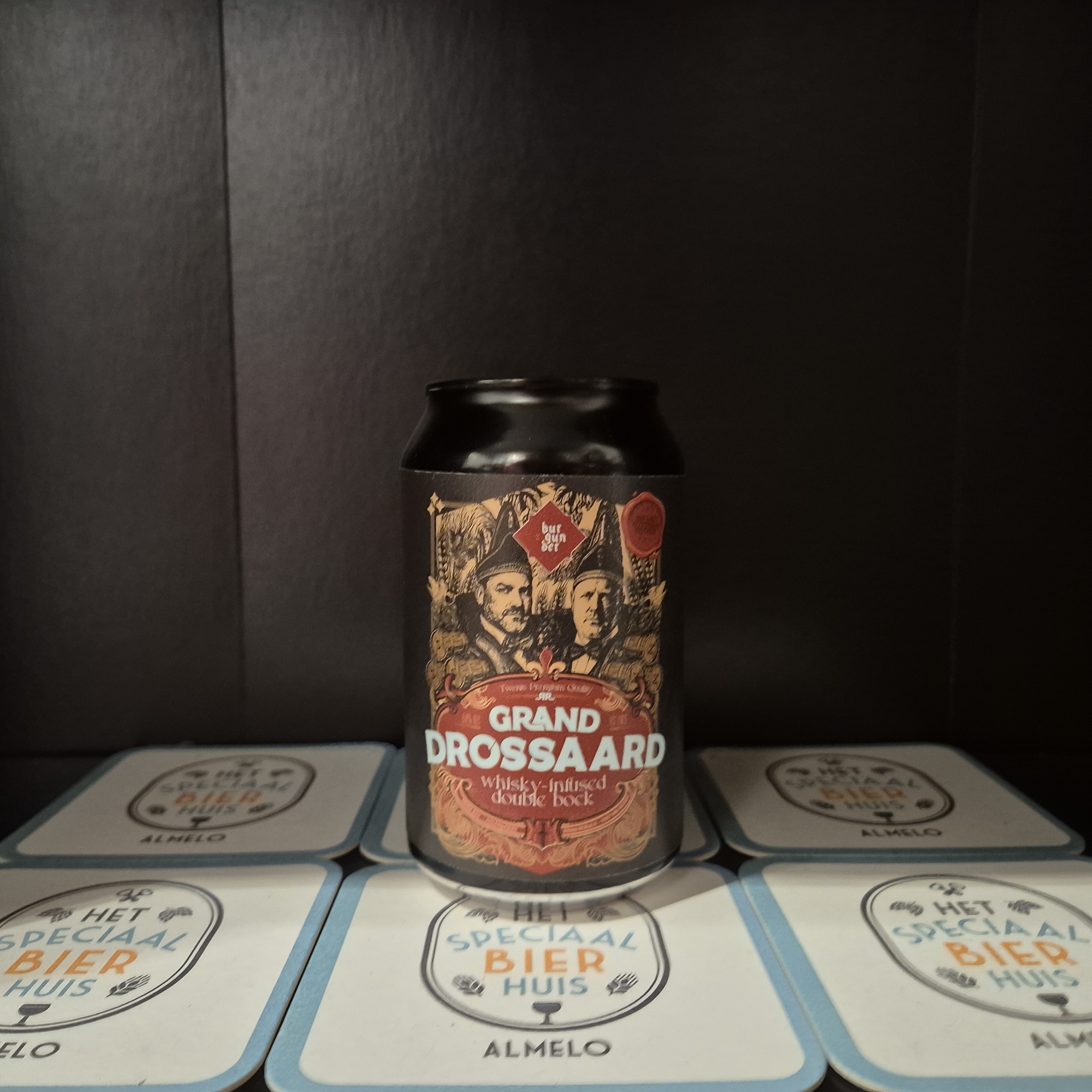 Burgunder Grand Drossaard Whiskey-Infused Double Bock - 330ml - 8,8%