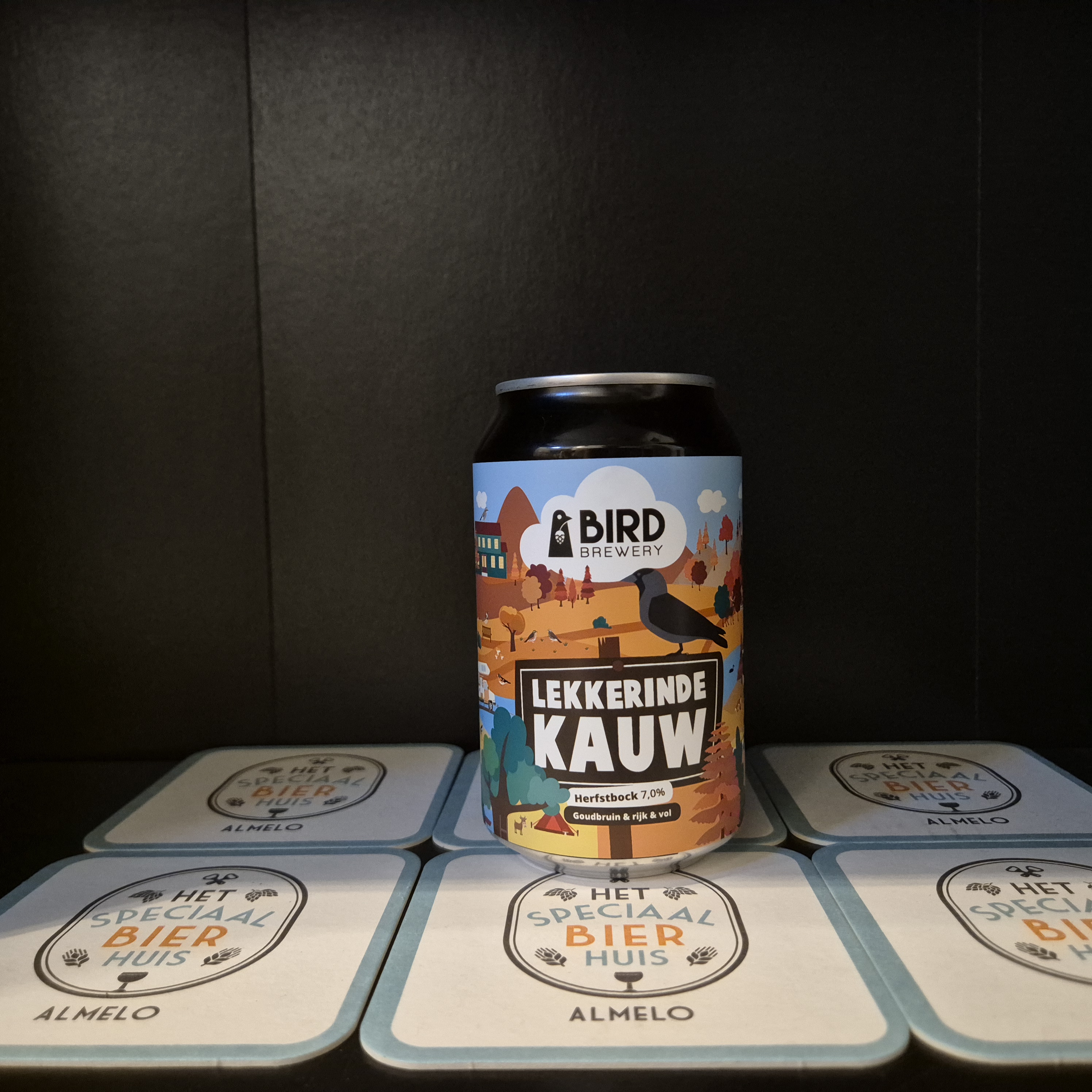 Bird Brewery Lekker in de Kauw Herfstbock - 330ml - 7% 