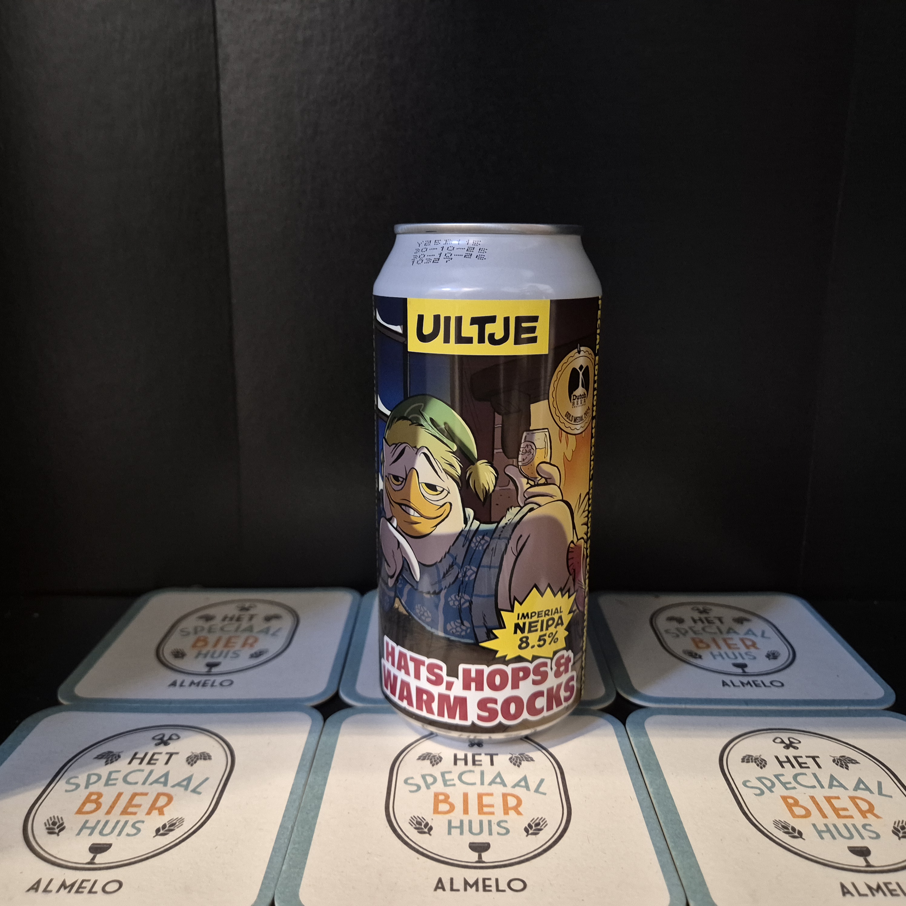 Uiltje Hats, Hops & Warm Socks Imperial NEIPA - 440ml - 8,5%