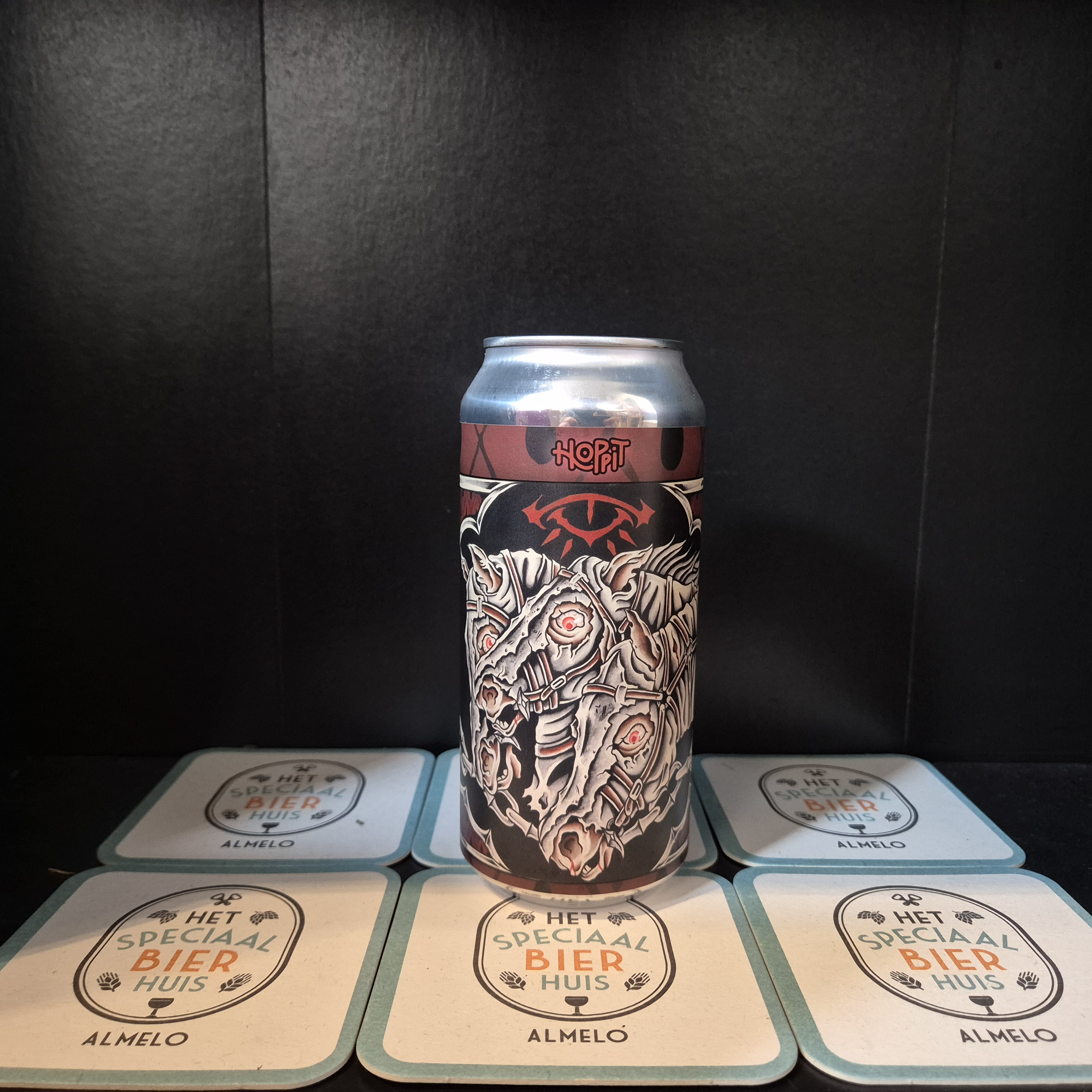 Hoppit The Night Hunt New England Double Black IPA - 440ml - 8%